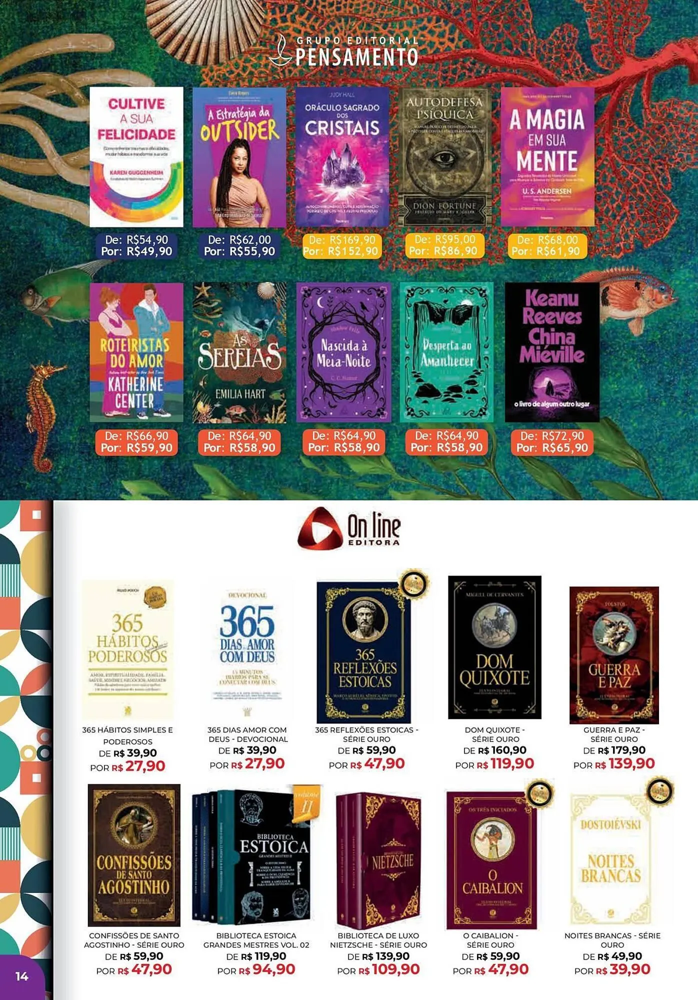 Encarte de Catálogo Livraria Leitura 1 de agosto até 30 de setembro 2025 - Pagina 14