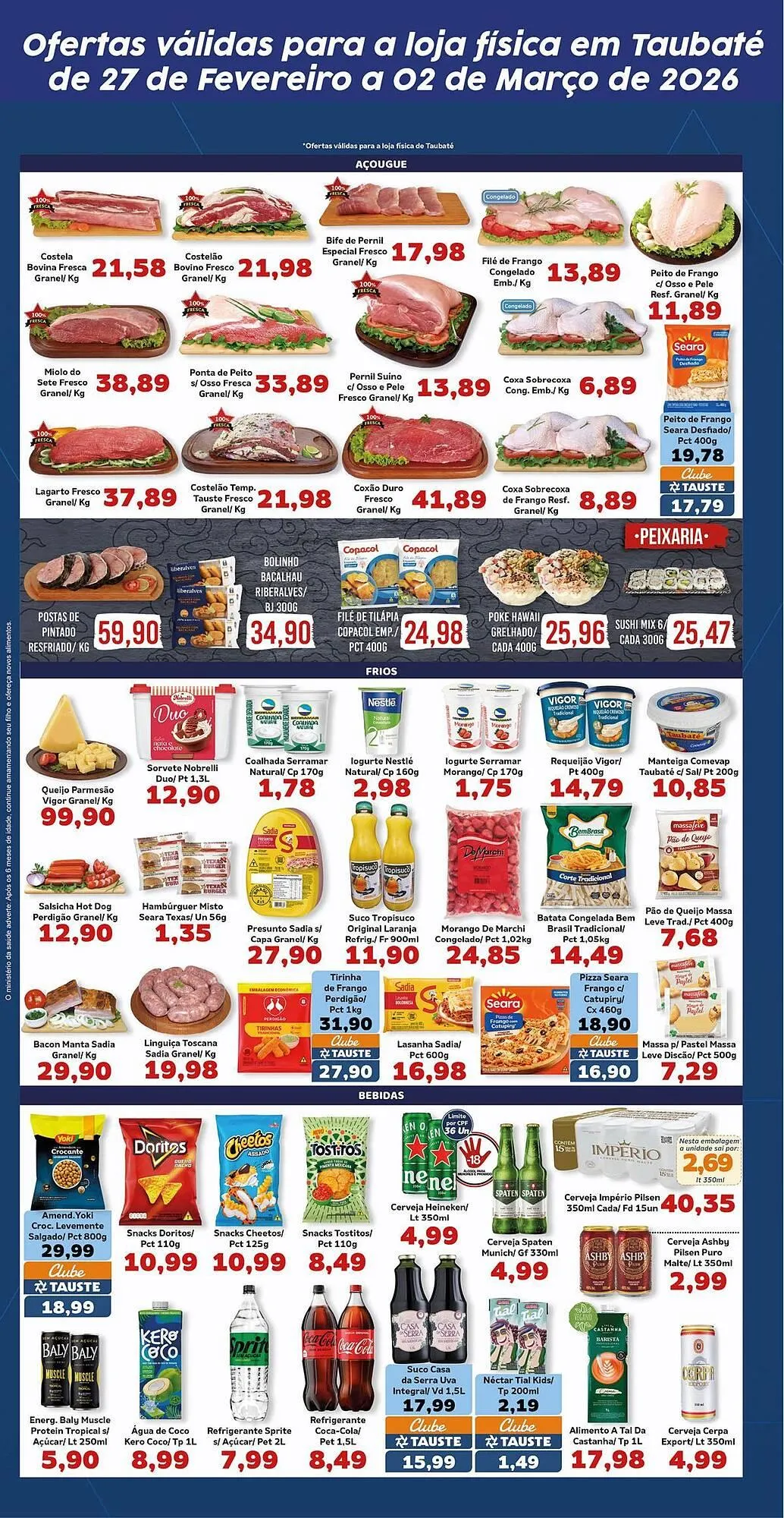 Encarte de Catálogo Supermercados Tauste 27 de fevereiro até 2 de março 2026 - Pagina 4