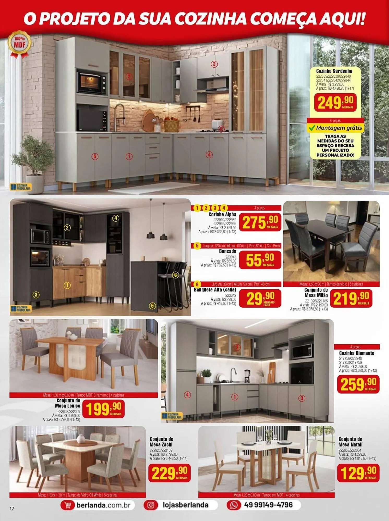 Encarte de Catálogo Berlanda 1 de abril até 26 de abril 2026 - Pagina 12