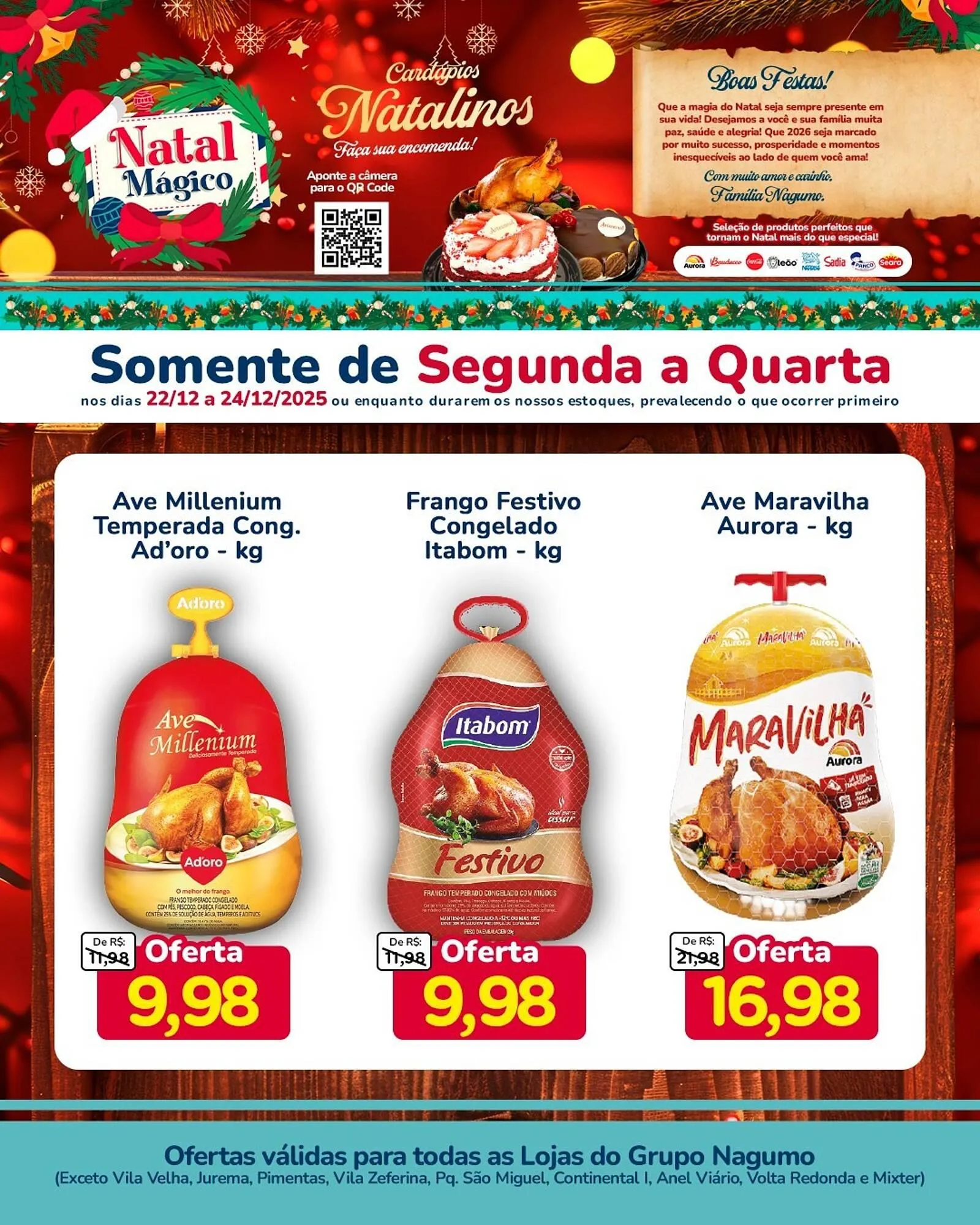 Encarte de Folheto Nagumo 22 de dezembro até 24 de dezembro 2025 - Pagina 1