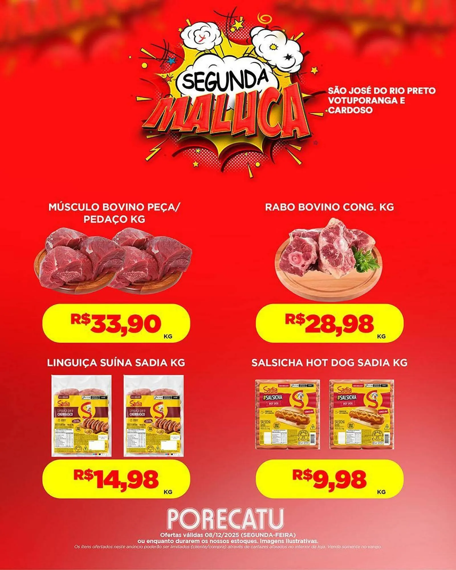 Encarte de Catálogo Supermercado Porecatu 8 de dezembro até 8 de dezembro 2025 - Pagina 5