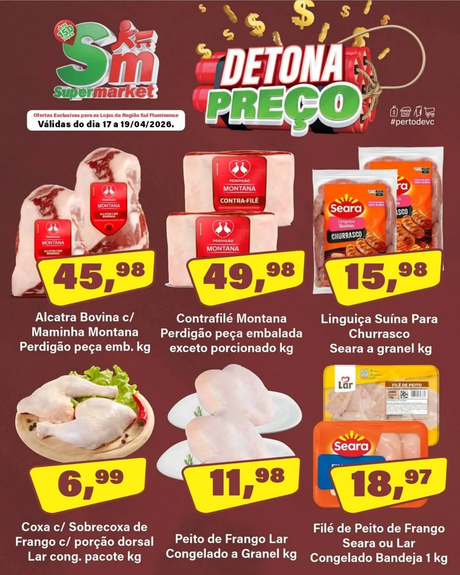 Encarte de Catálogo Floresta Supermercados 17 de abril até 19 de abril 2026 - Pagina 2