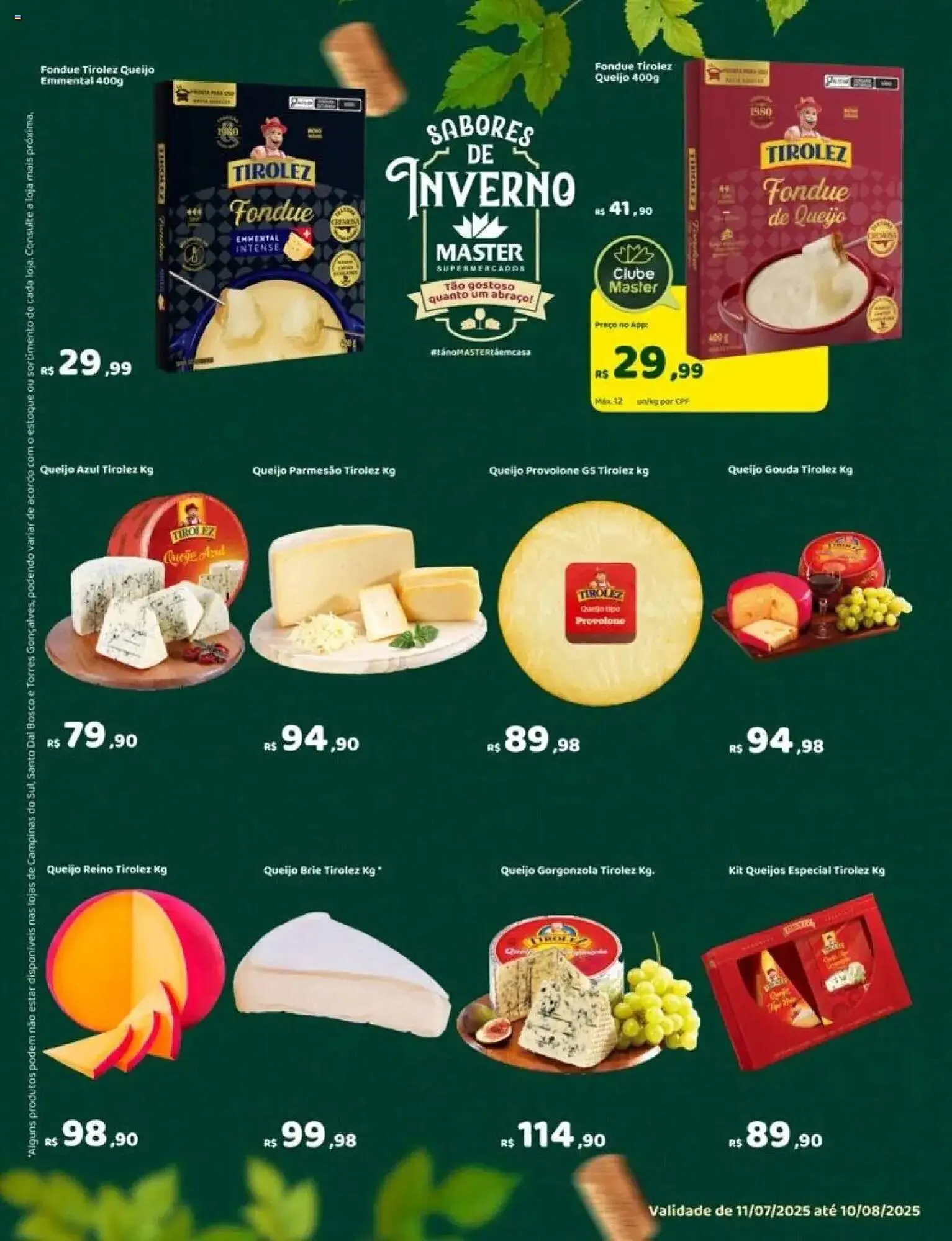 Encarte de Catálogo Master Supermercados 11 de julho até 11 de agosto 2025 - Pagina 13