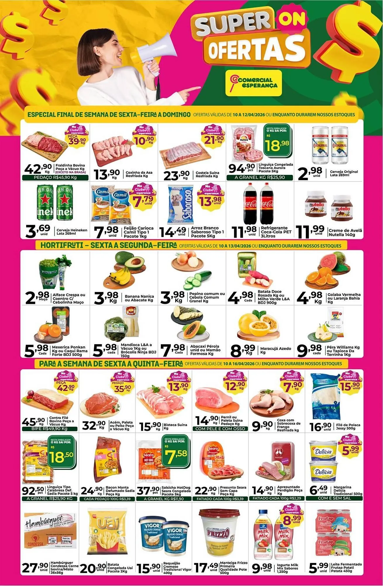 Encarte de Folheto Comercial Esperança 10 de abril até 12 de outubro 2026 - Pagina 1