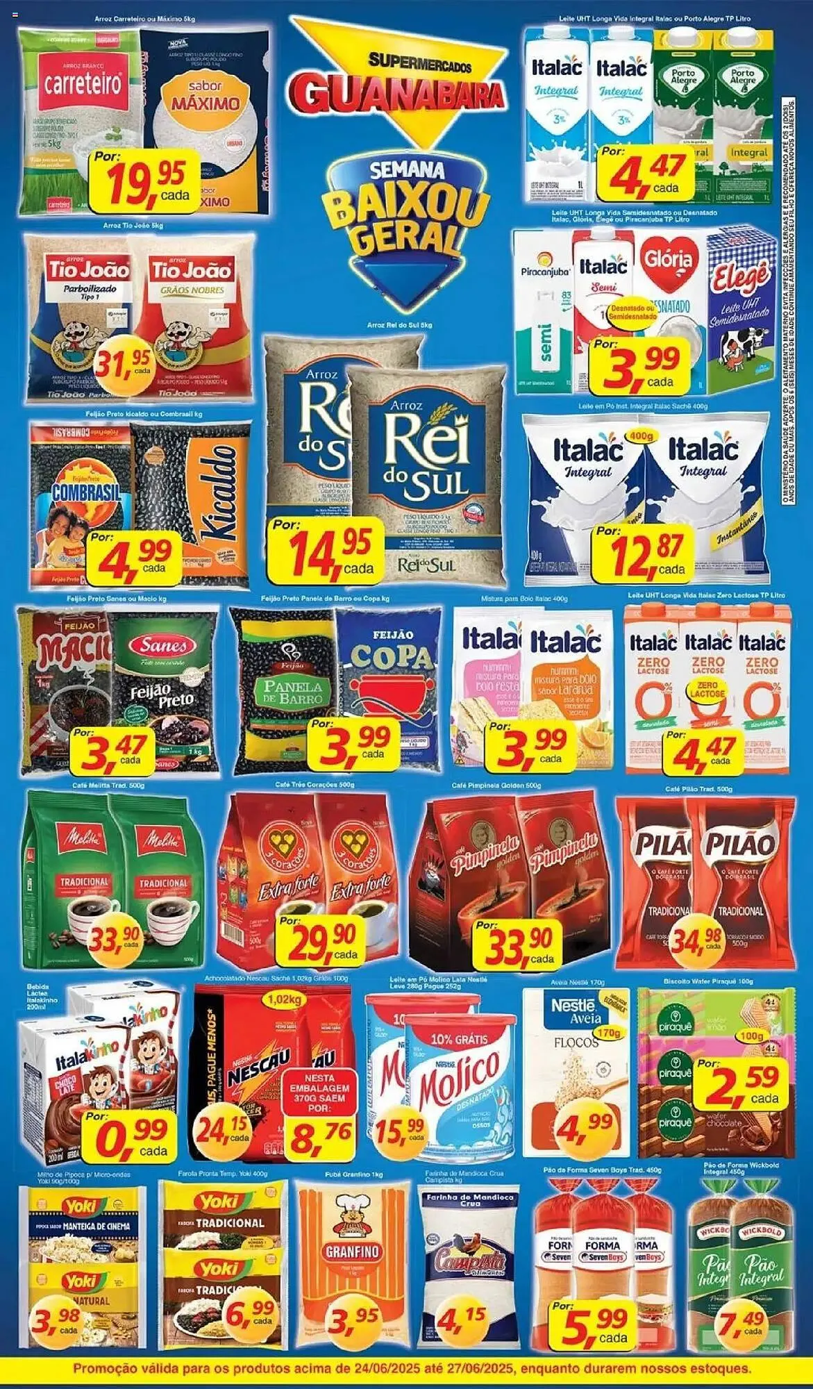 Encarte de Catálogo Supermercados Guanabara 24 de junho até 27 de junho 2025 - Pagina 2