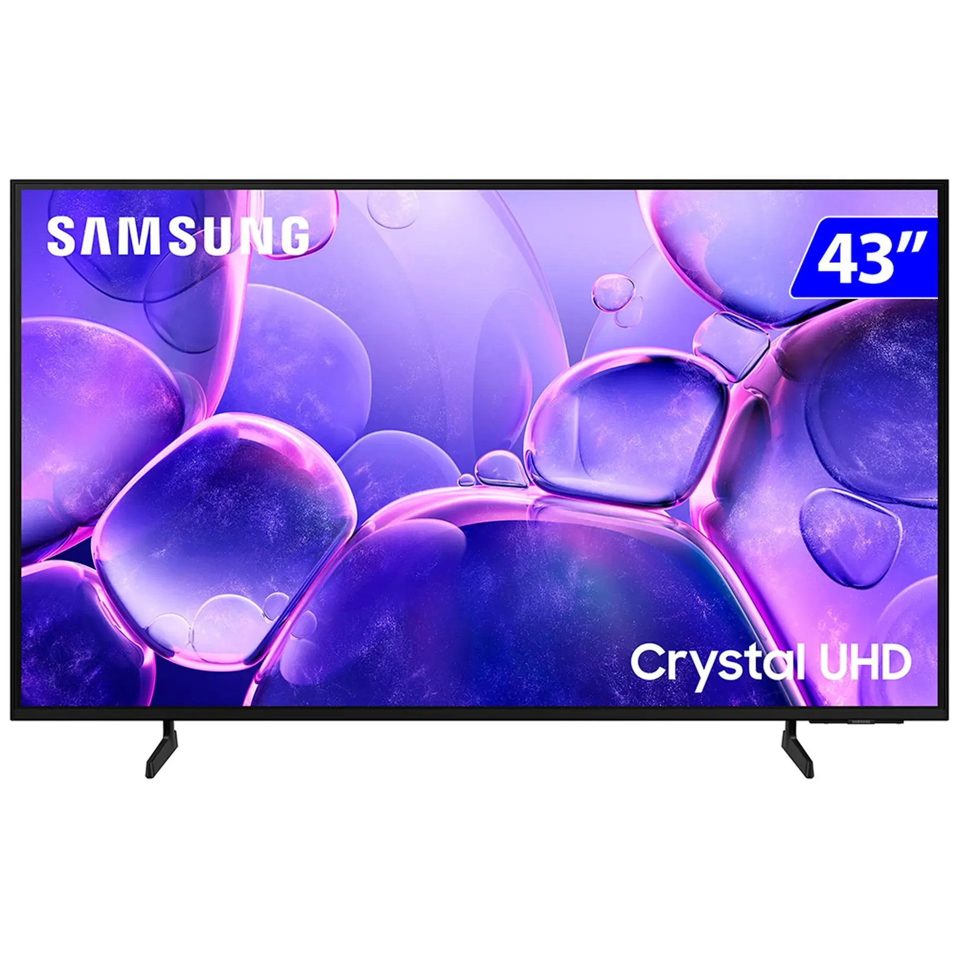 Smart TV Samsung 43" Crystal 4K Comando de voz UN43U8600FGXZD