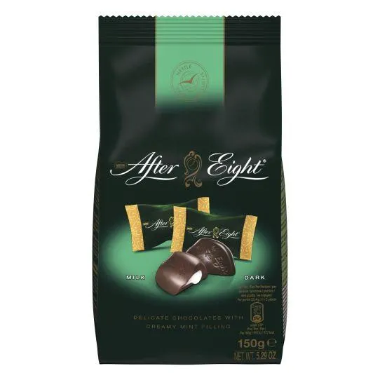 Chocolates With Mint Filling Mini Snack Bag 150g