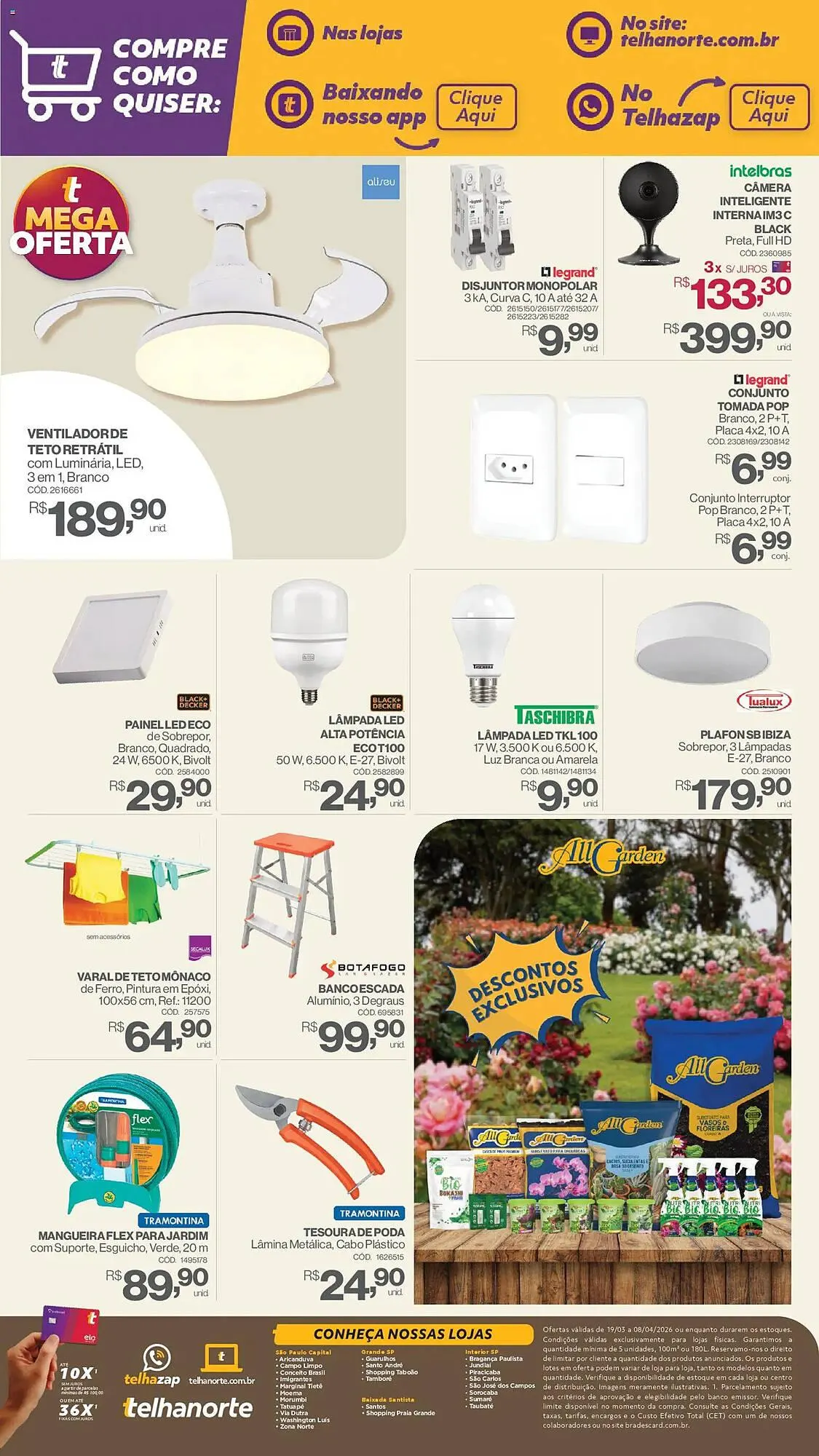 Encarte de Catálogo Telhanorte 19 de março até 8 de abril 2026 - Pagina 9