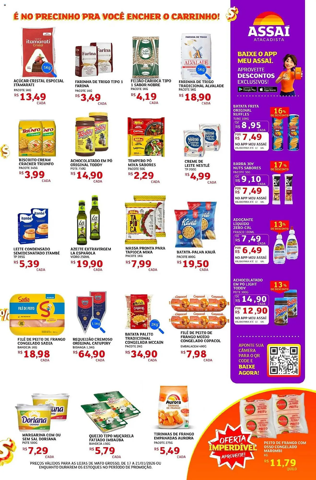 Encarte de Encarte Assaí Atacadista 17 de janeiro até 21 de janeiro 2026 - Pagina 3