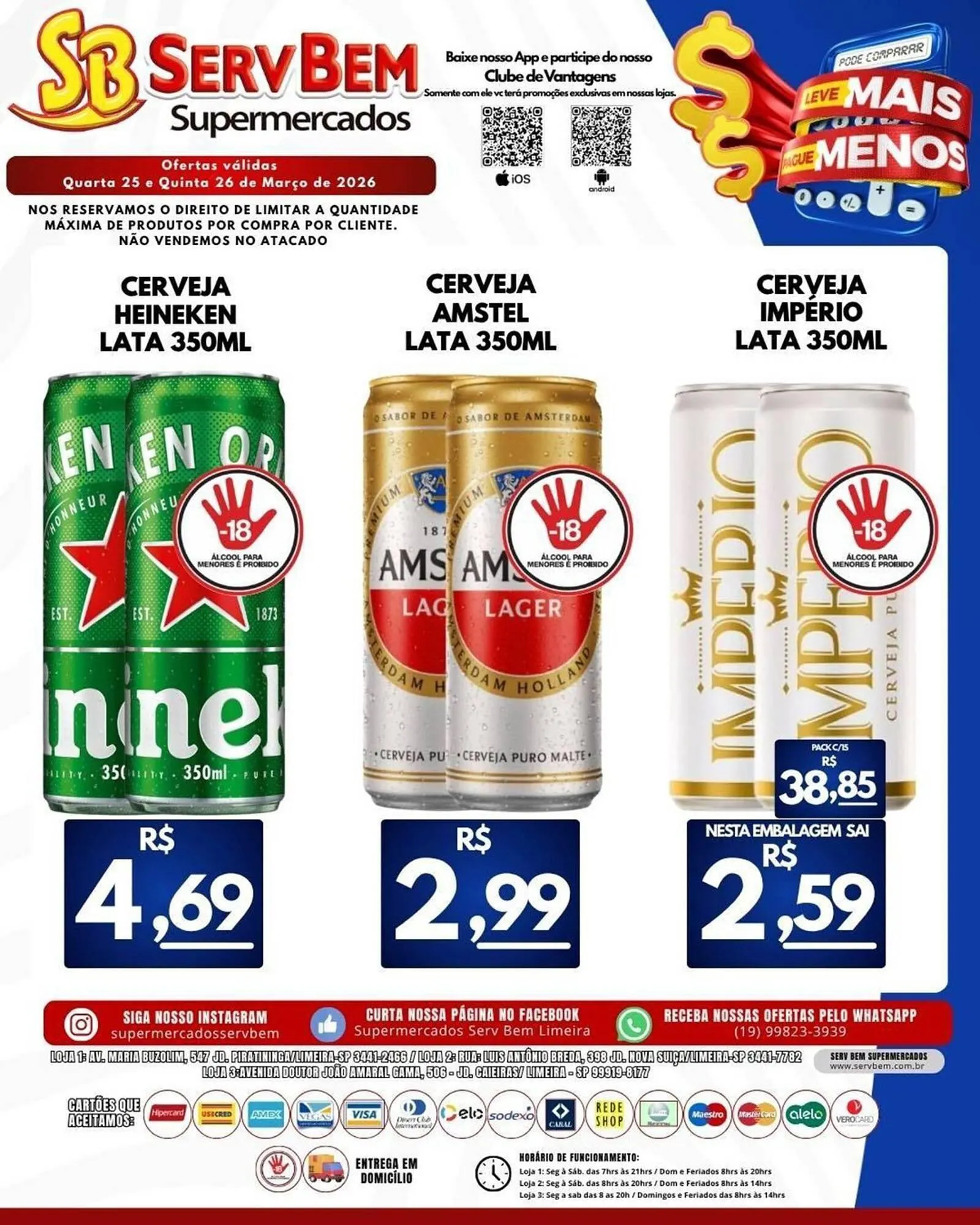 Encarte de Catálogo ServBem 25 de março até 26 de março 2026 - Pagina 1