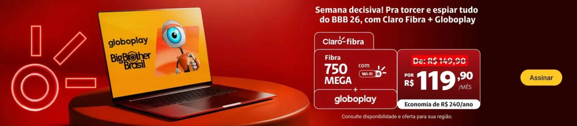 Encarte de Folheto Claro 16 de abril até 28 de abril 2026 - Pagina 1