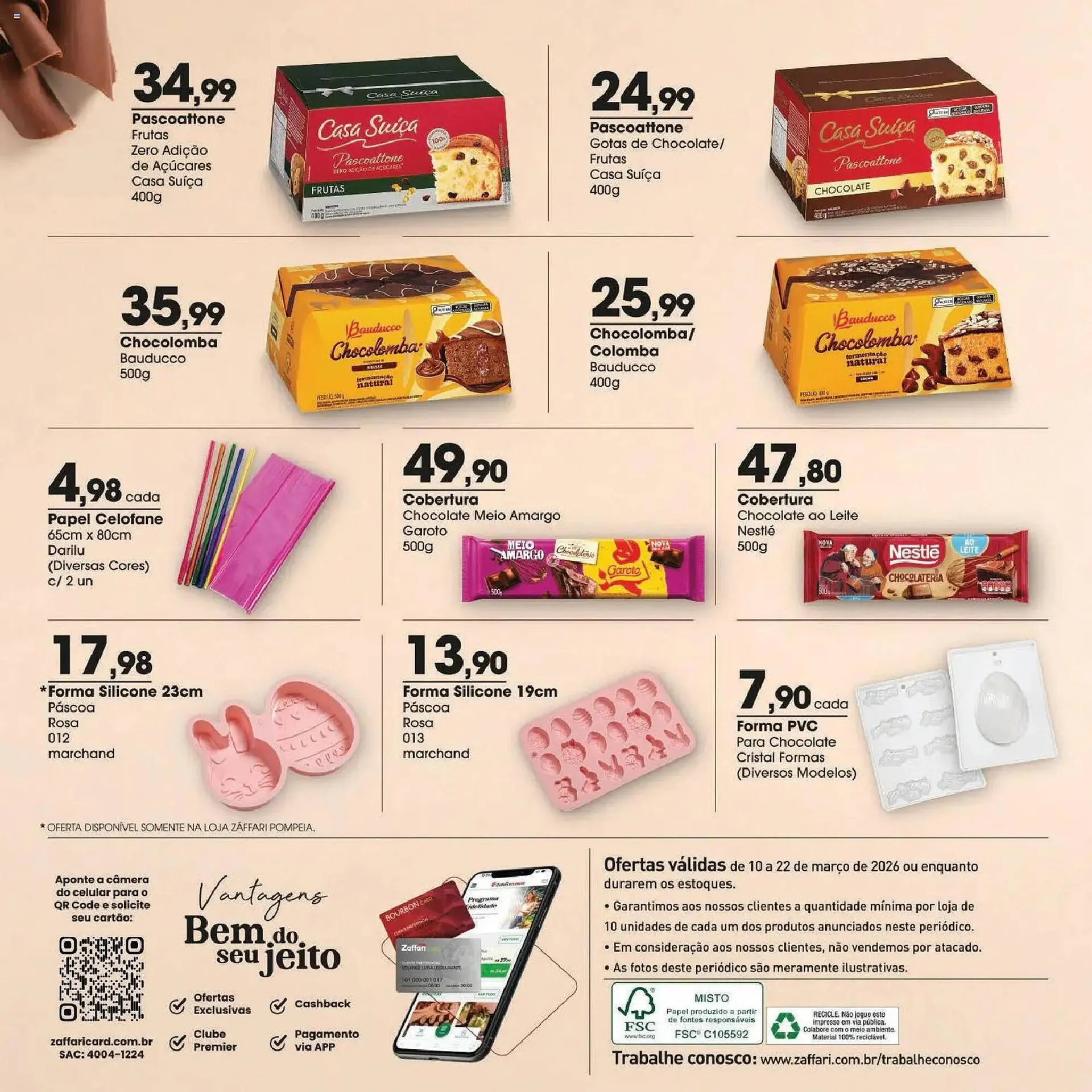 Encarte de Encarte Zaffari 10 de março até 23 de março 2026 - Pagina 10