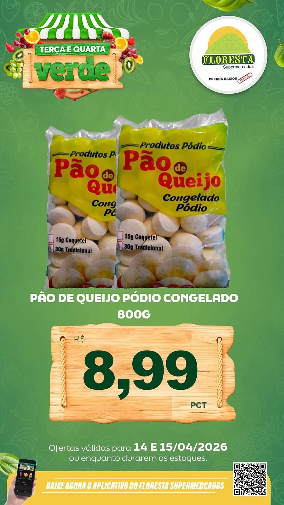 Encarte de Catálogo Floresta Supermercados 14 de abril até 15 de abril 2026 - Pagina 18
