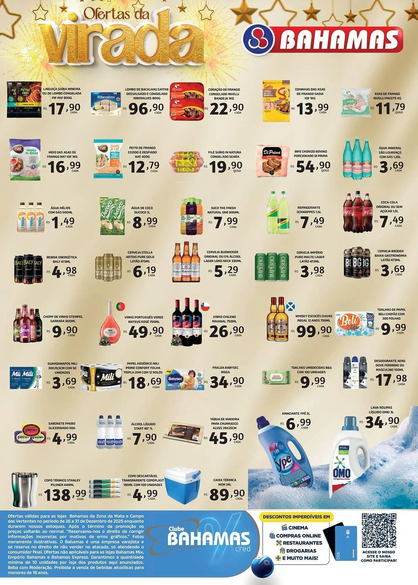 Encarte de Catálogo Bahamas Supermercados 26 de dezembro até 31 de dezembro 2025 - Pagina 2