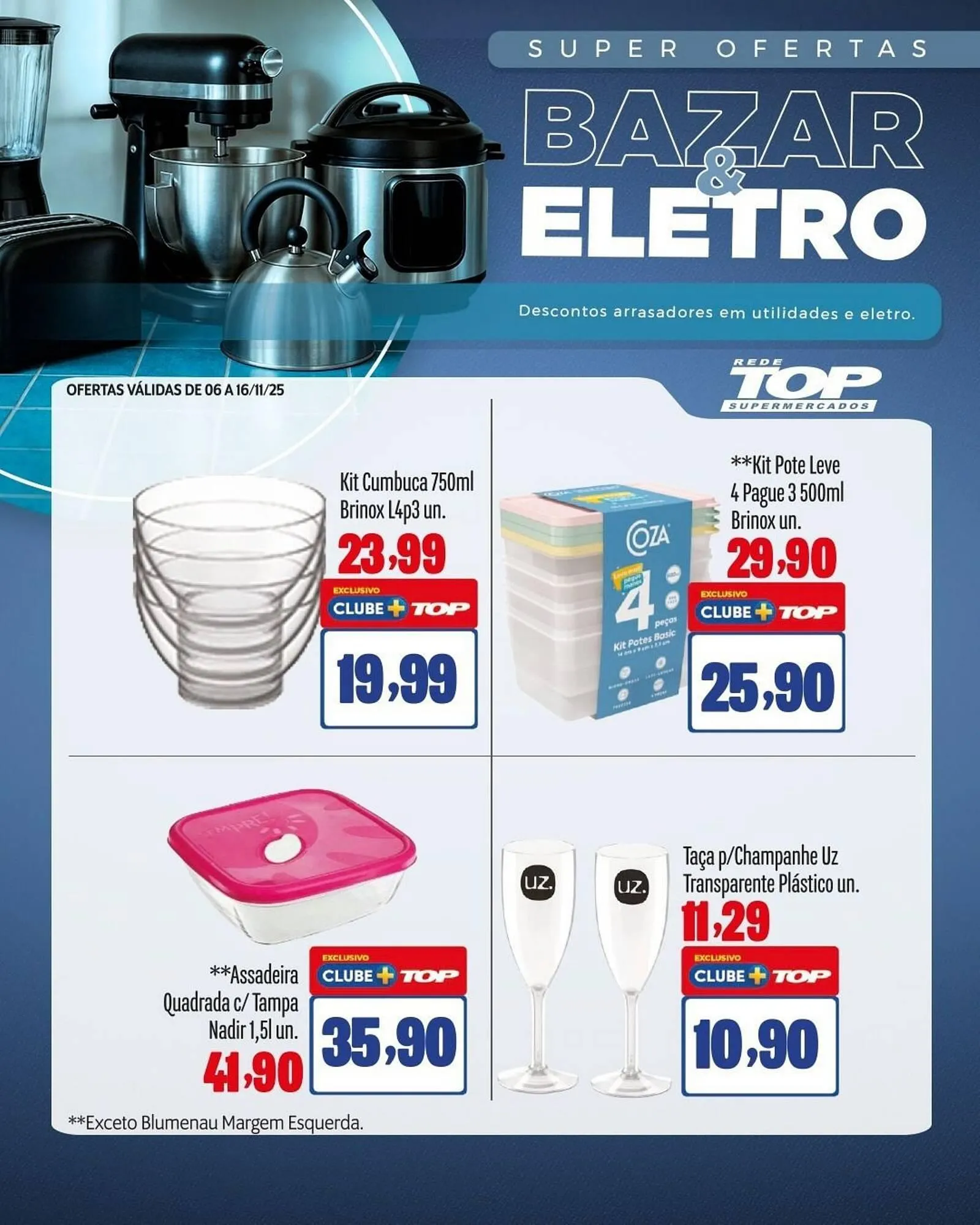 Encarte de Encarte Rede Top 6 de novembro até 16 de novembro 2025 - Pagina 4