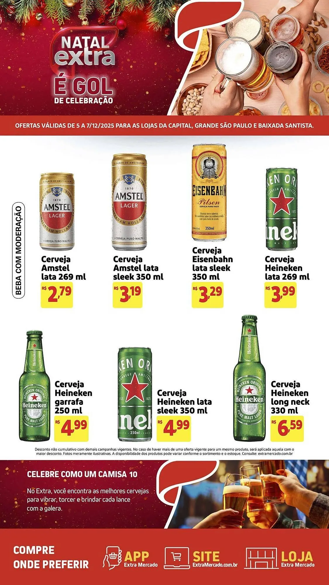 Encarte de Catálogo Extra 5 de dezembro até 7 de dezembro 2025 - Pagina 1