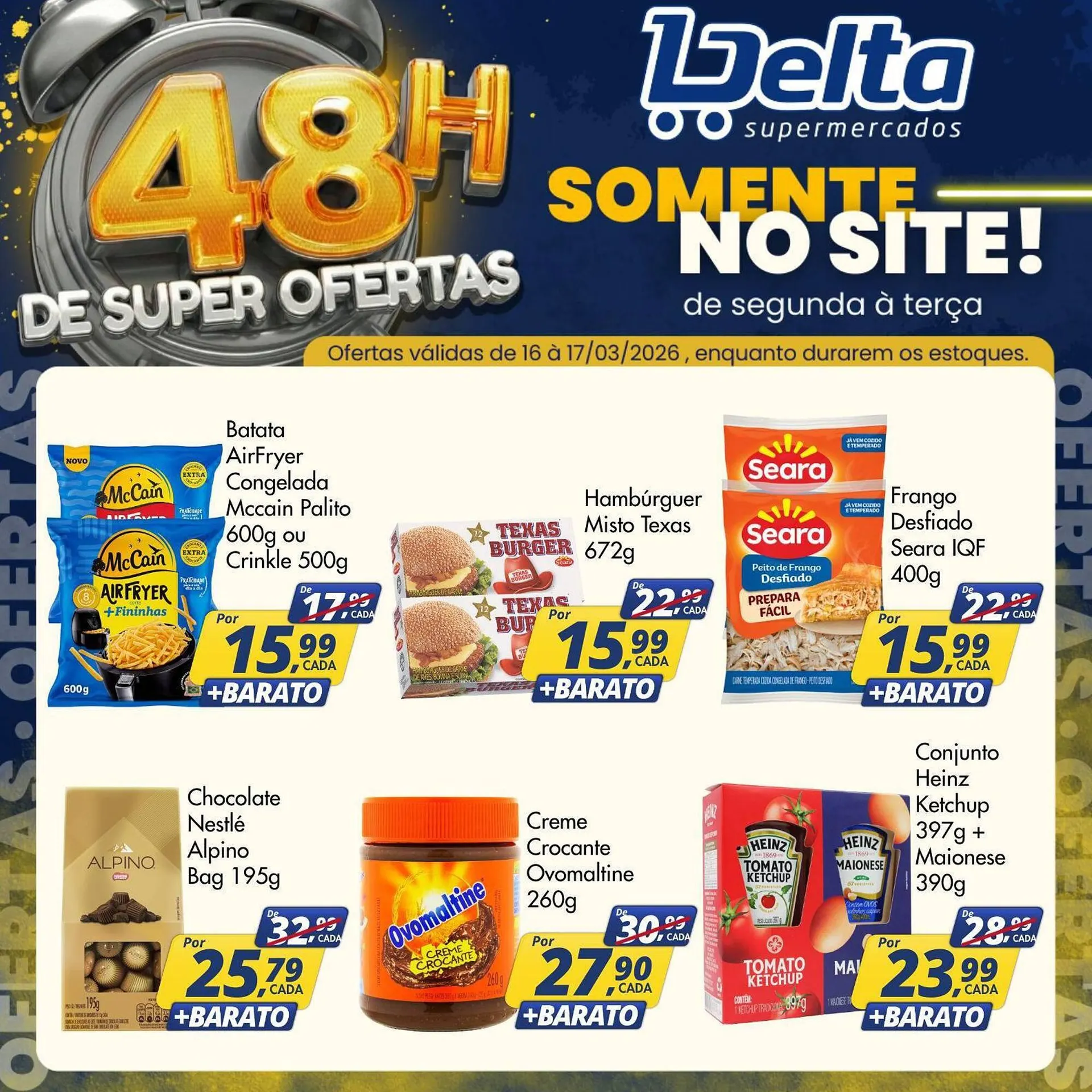 Encarte de Catálogo Delta Supermercados 16 de março até 17 de março 2026 - Pagina 2
