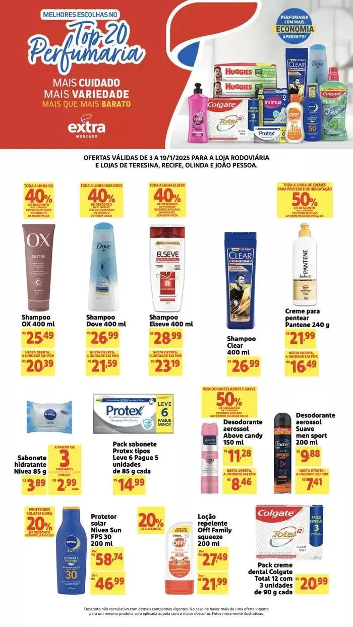 Encarte de Ótima oferta para caçadores de pechinchas 3 de janeiro até 19 de janeiro 2025 - Pagina 1