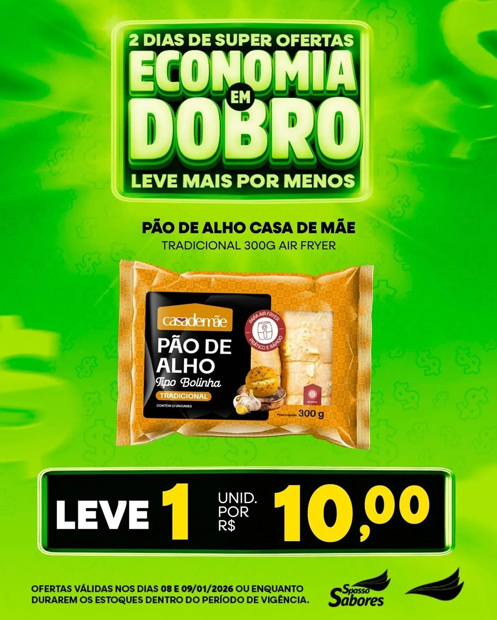 Encarte de Folheto Spasso Sabores 8 de janeiro até 9 de janeiro 2026 - Pagina 2