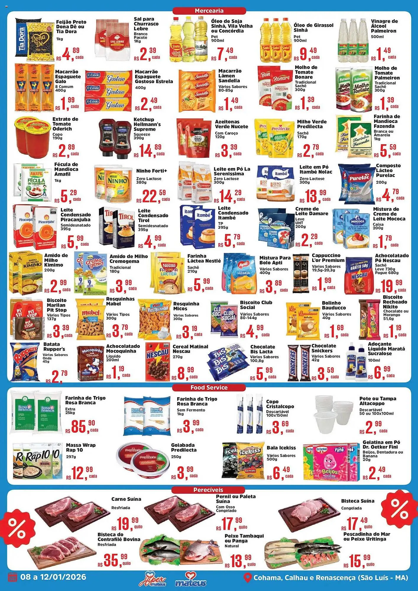 Encarte de Catálogo Supermercados Mateus 8 de janeiro até 12 de janeiro 2026 - Pagina 2