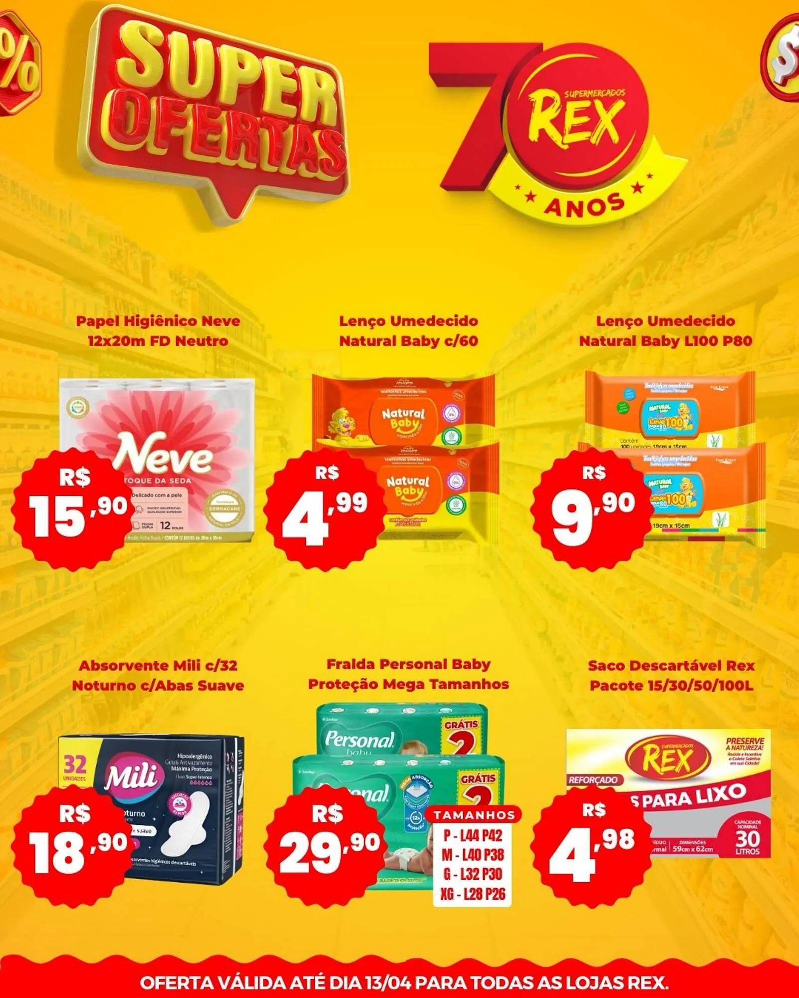 Encarte de Catálogo Supermercados Rex 1 de abril até 13 de abril 2025 - Pagina 2