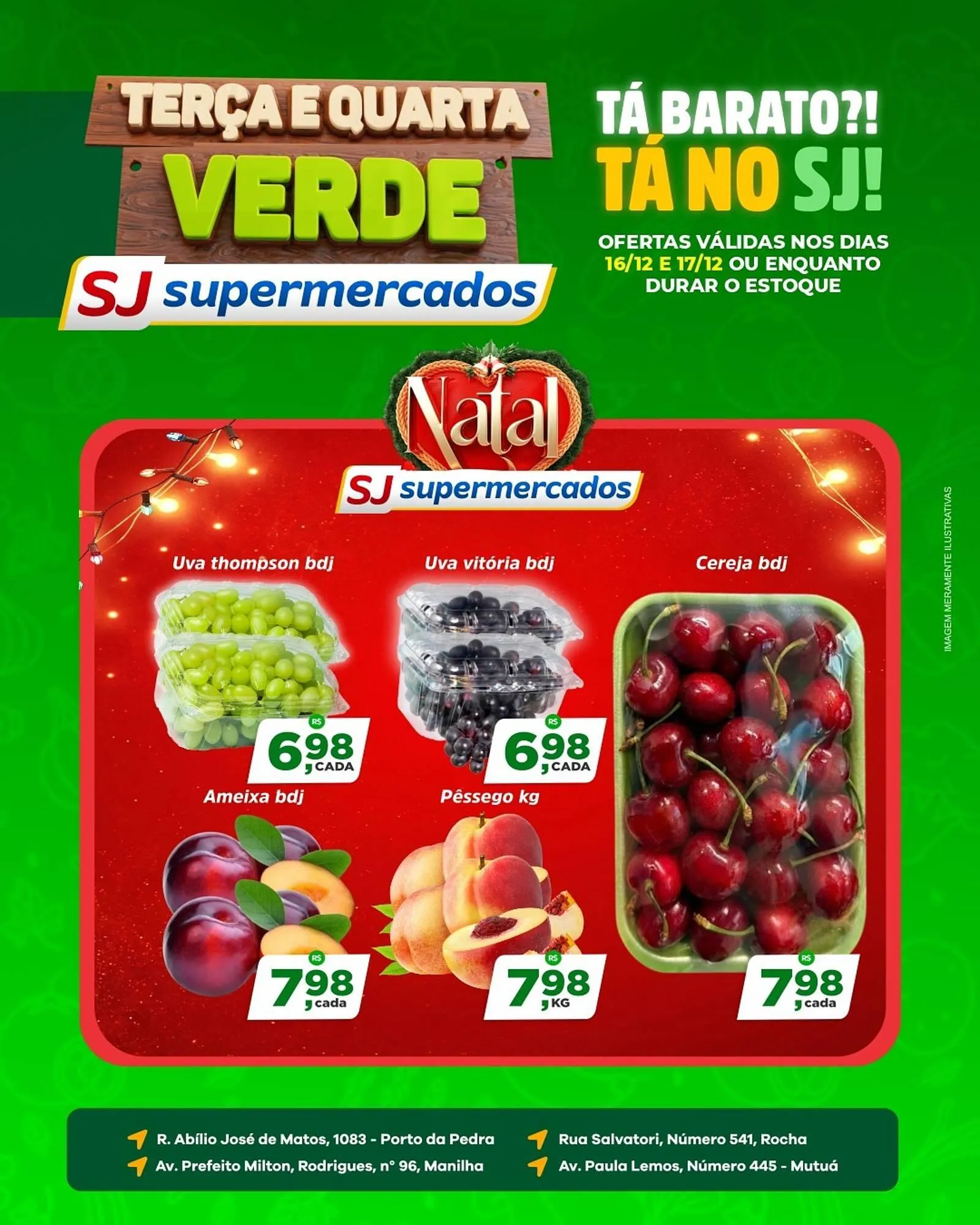 Encarte de Encarte Sj Supermercados 16 de dezembro até 17 de dezembro 2025 - Pagina 2