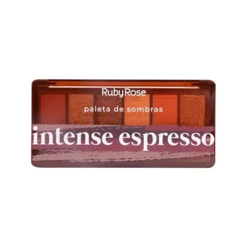 Paleta Sombra Ruby Rose Intense Espresso HB F532