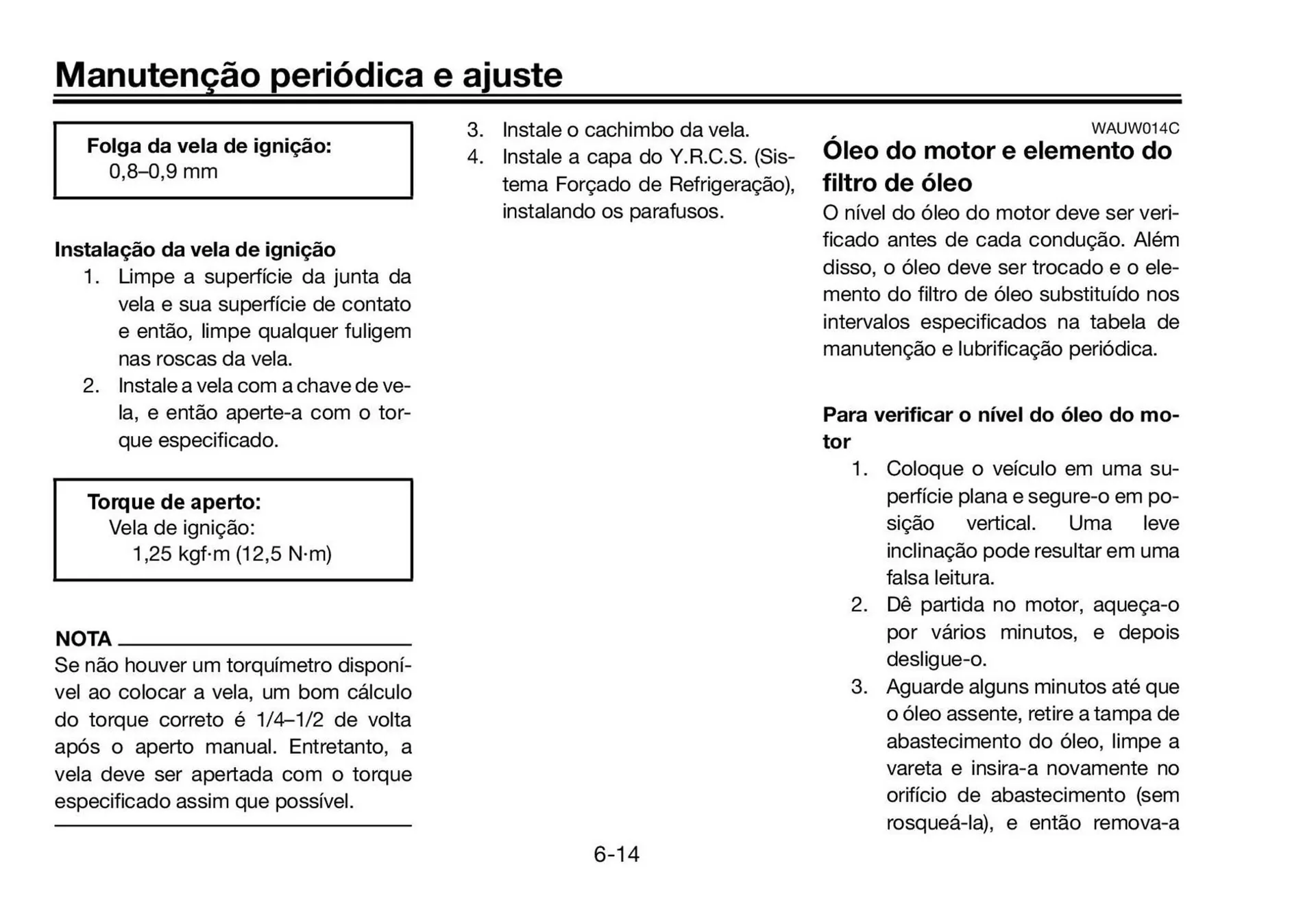 Encarte de Catálogo Yamaha 12 de junho até 31 de dezembro 2025 - Pagina 56