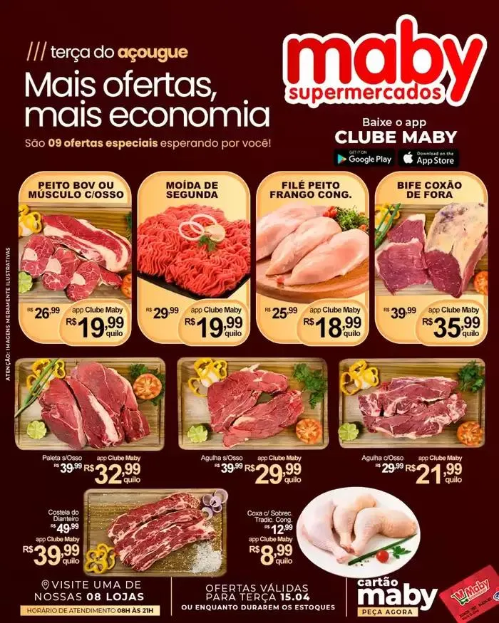 Encarte de Encarte Maby Supermercados 16 de abril até 30 de abril 2025 - Pagina 6