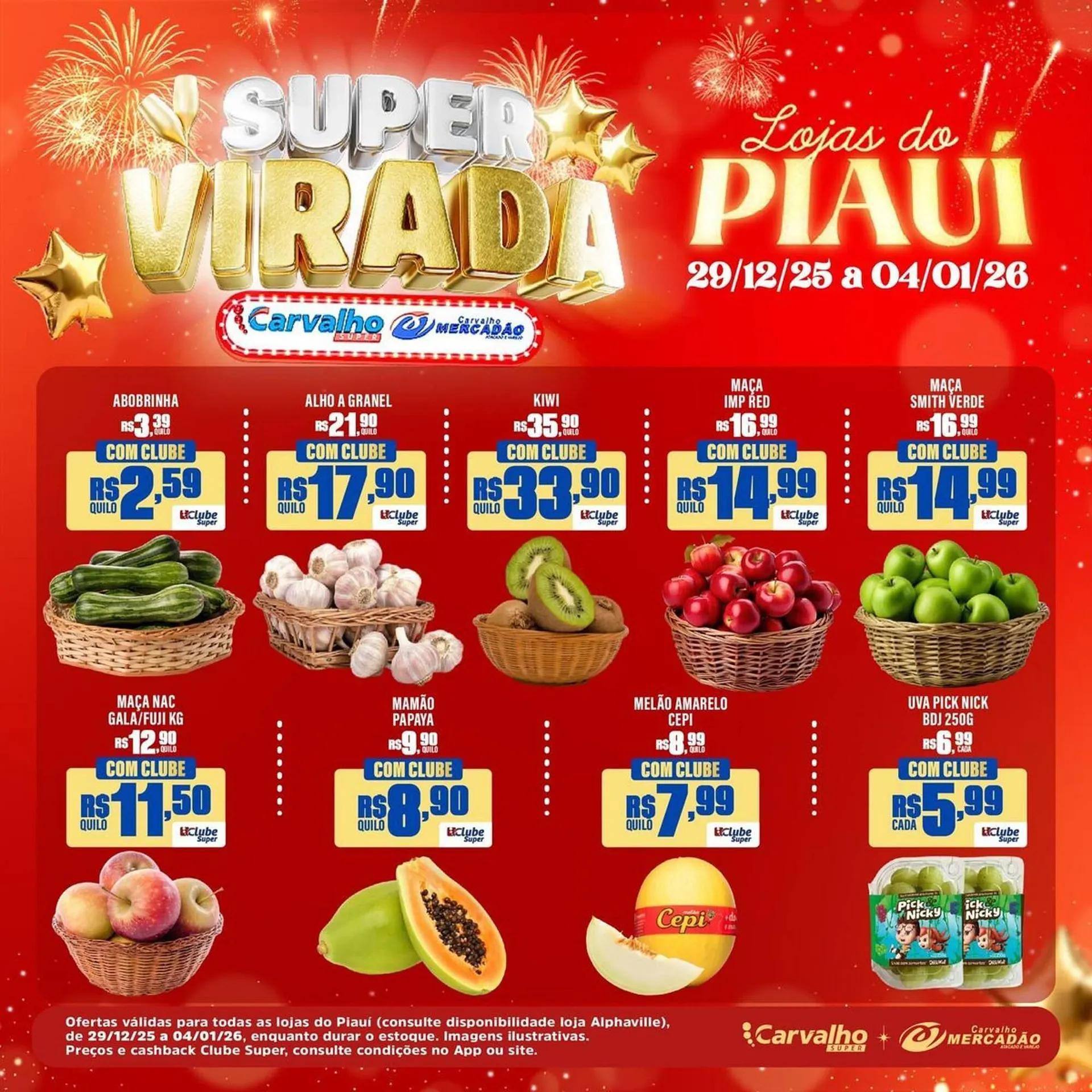 Encarte de Catálogo Carvalho Supermercado 29 de dezembro até 4 de janeiro 2026 - Pagina 7
