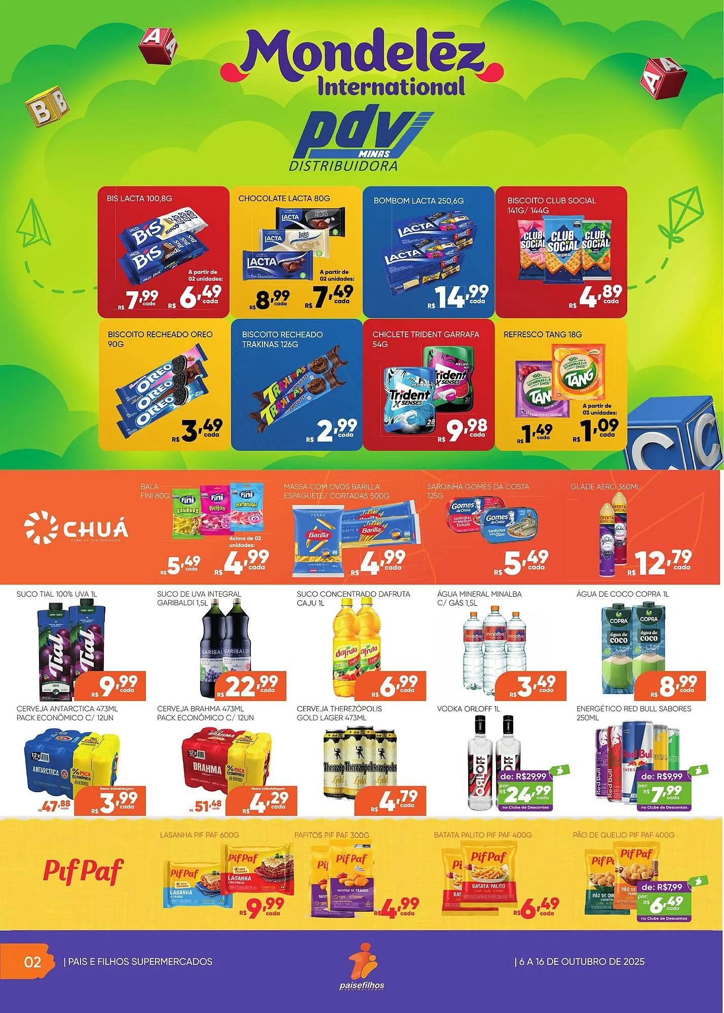 Encarte de Catálogo Pais e Filhos Supermercados 21 de outubro até 31 de outubro 2025 - Pagina 2