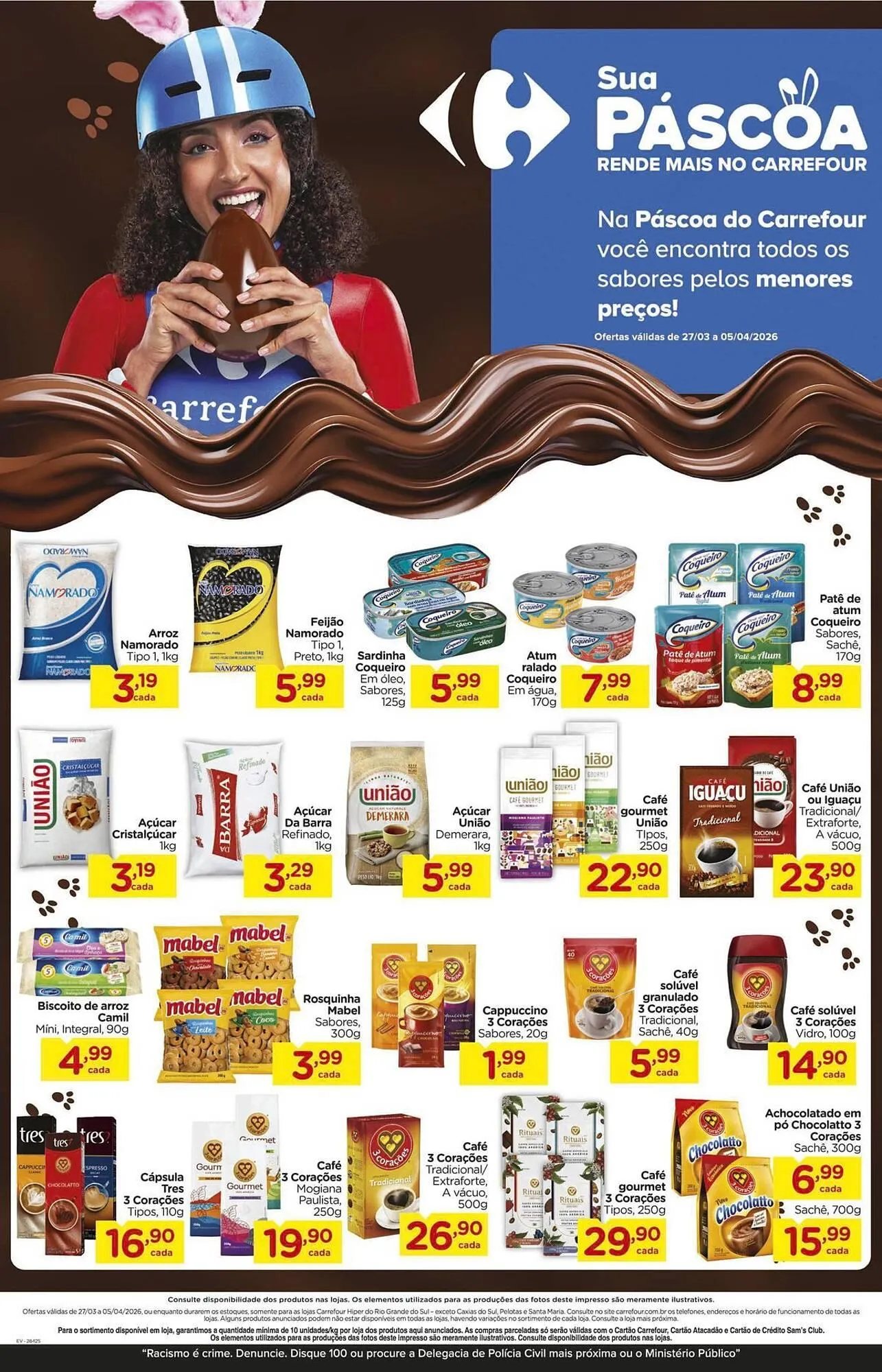 Encarte de Folheto Carrefour 27 de março até 5 de abril 2026 - Pagina 1