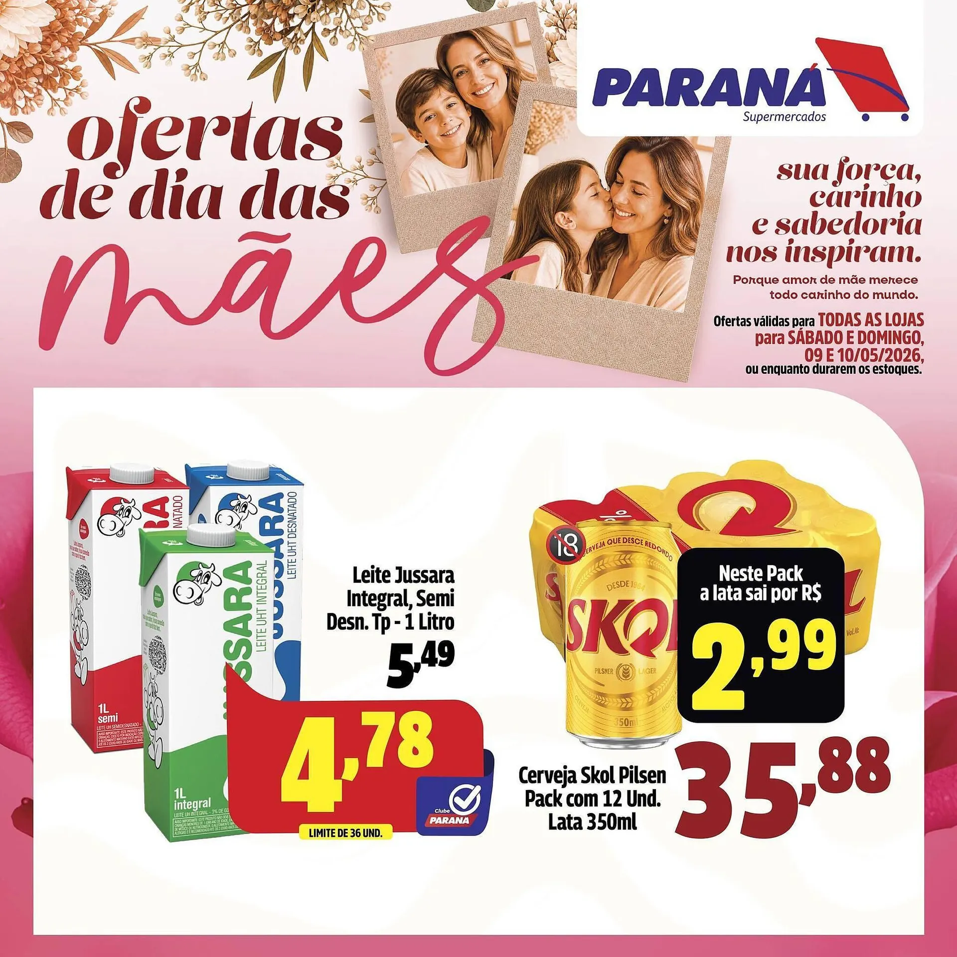 Encarte de Folheto Supermercado Paraná 9 de maio até 10 de maio 2026 - Pagina 1