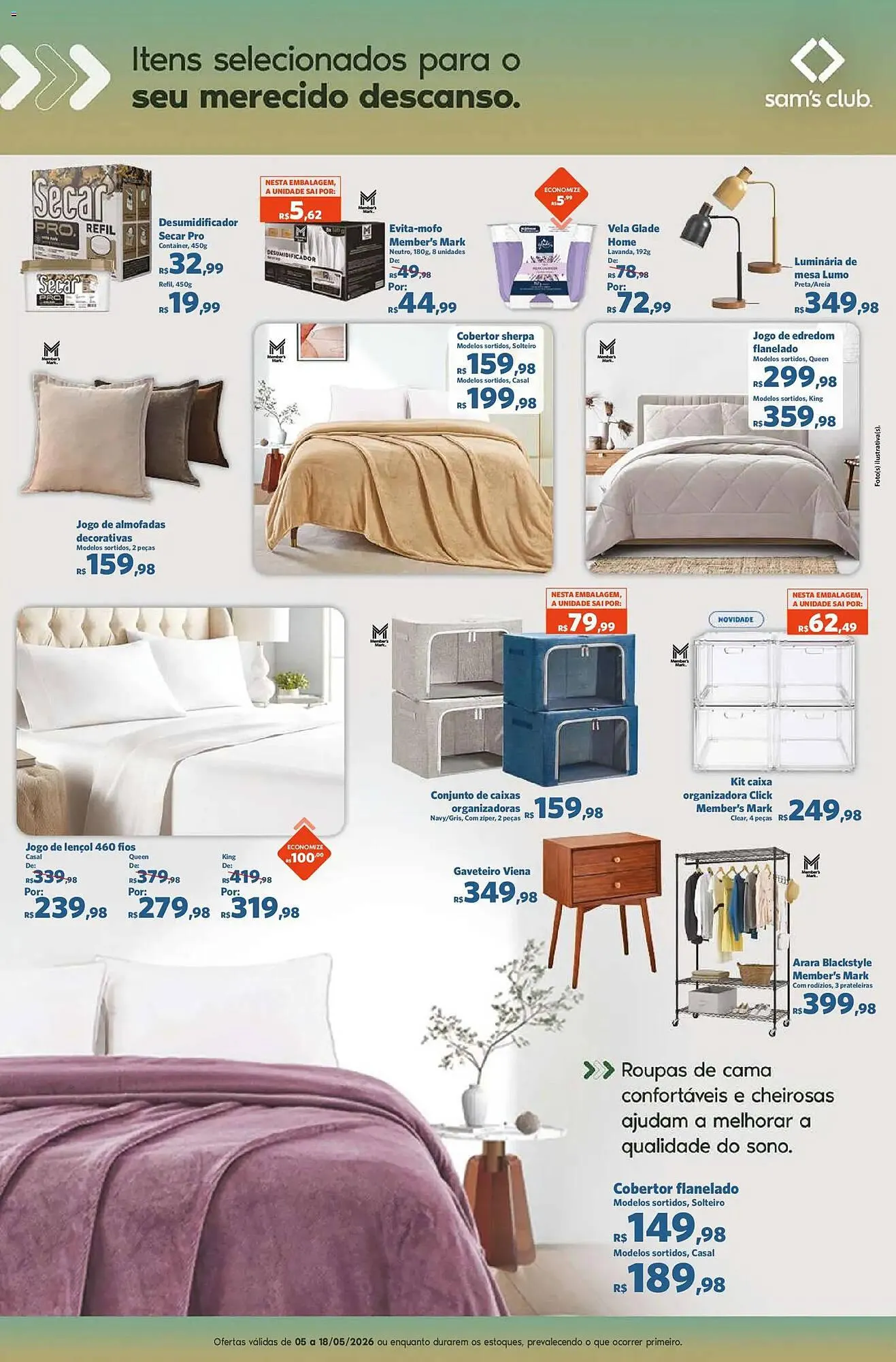 Encarte de Folheto Sam's Club 5 de maio até 18 de maio 2026 - Pagina 8