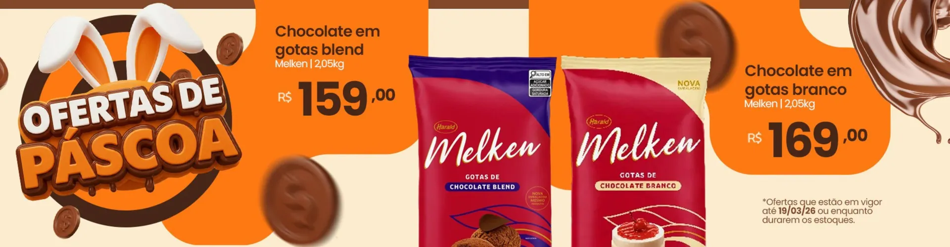 Encarte de Folheto Chocolândia 6 de março até 19 de março 2026 - Pagina 7