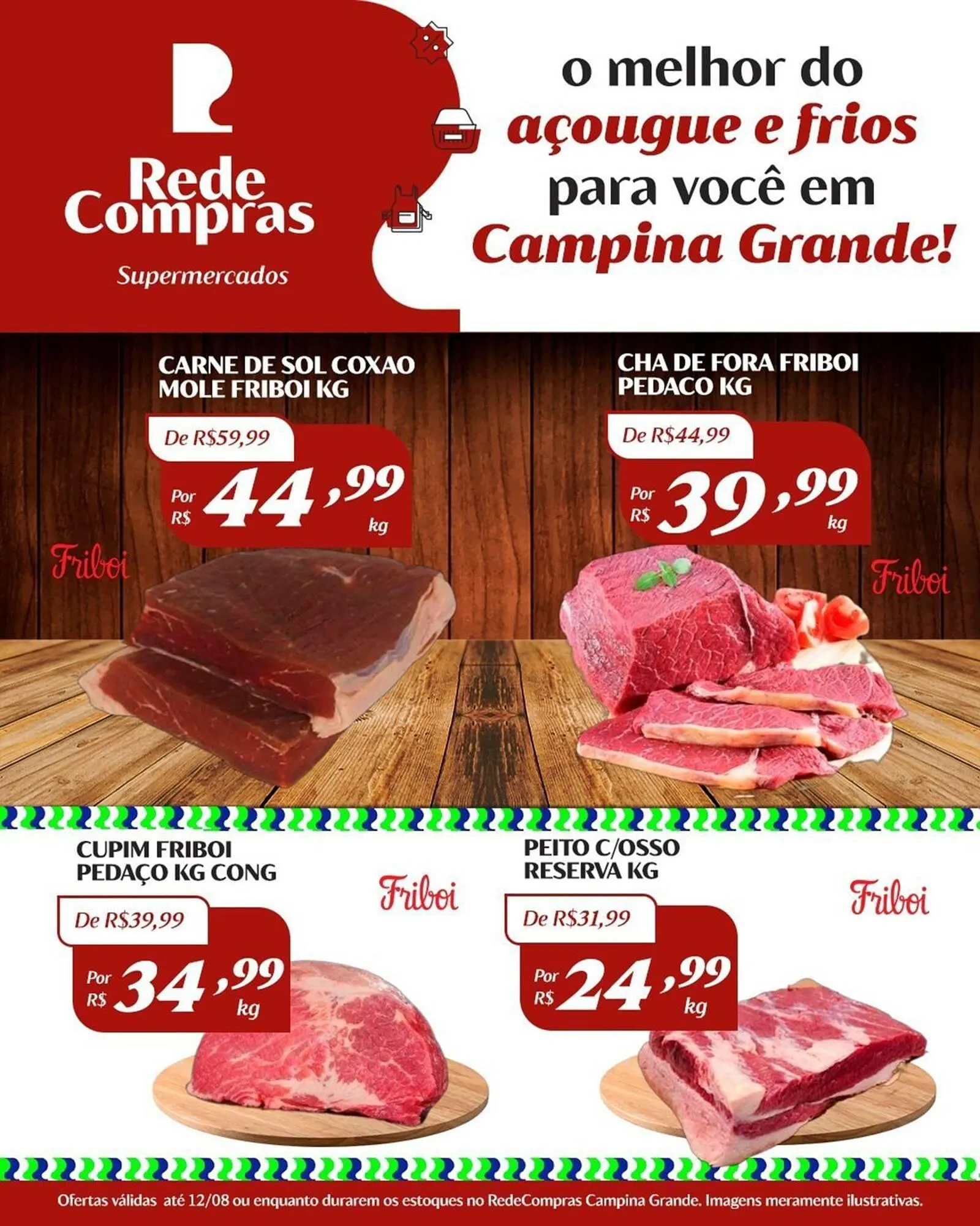 Encarte de Catálogo Rede Compras 12 de agosto até 31 de agosto 2025 - Pagina 7
