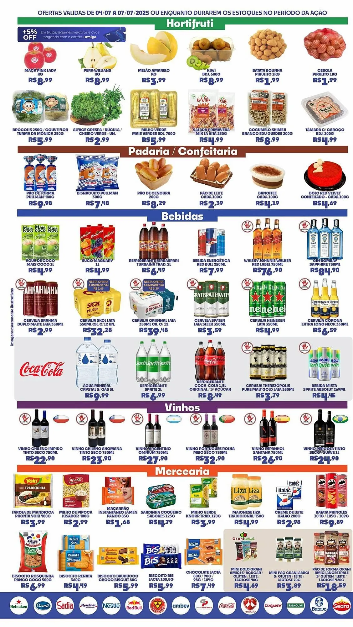 Encarte de Catálogo Boa Supermercados 4 de julho até 7 de julho 2025 - Pagina 2