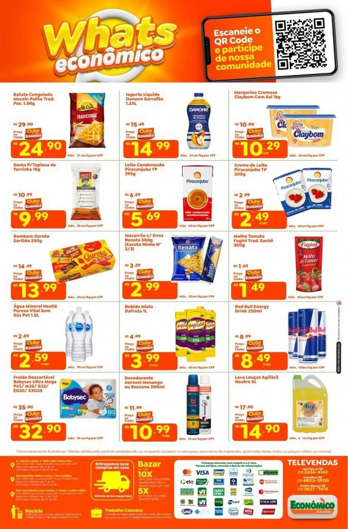 Encarte de Catálogo Econômico Atacadão 13 de janeiro até 16 de janeiro 2026 - Pagina 2