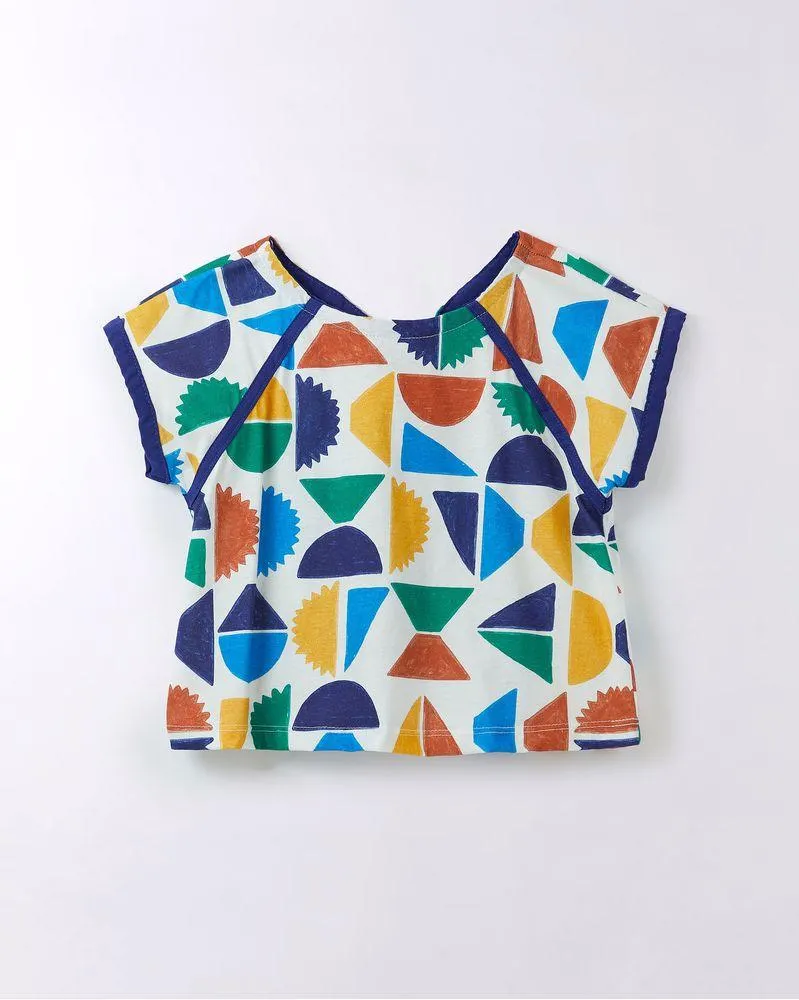 Blusa Malha Bloquitos