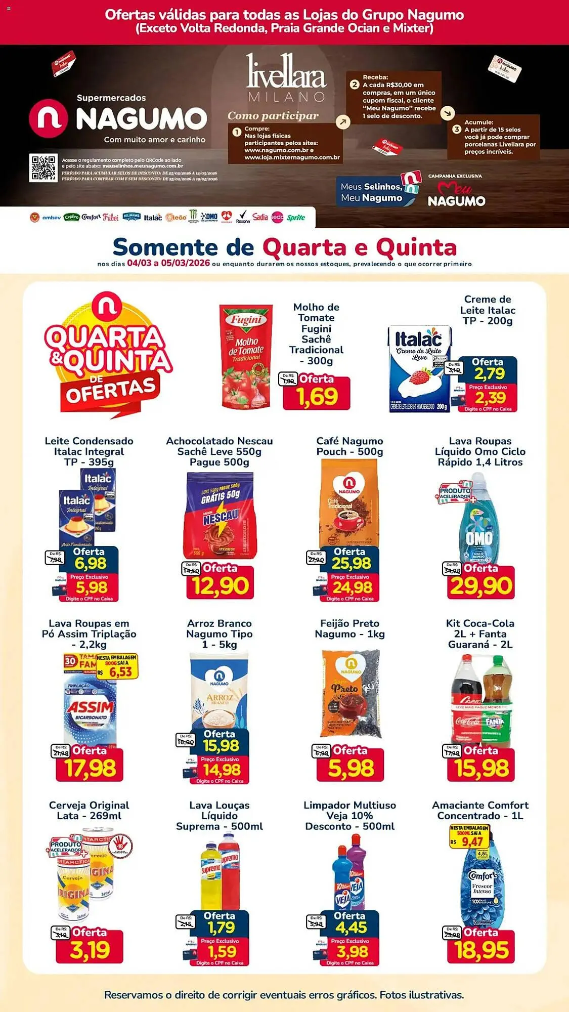 Encarte de Folheto Nagumo 5 de março até 5 de março 2026 - Pagina 1