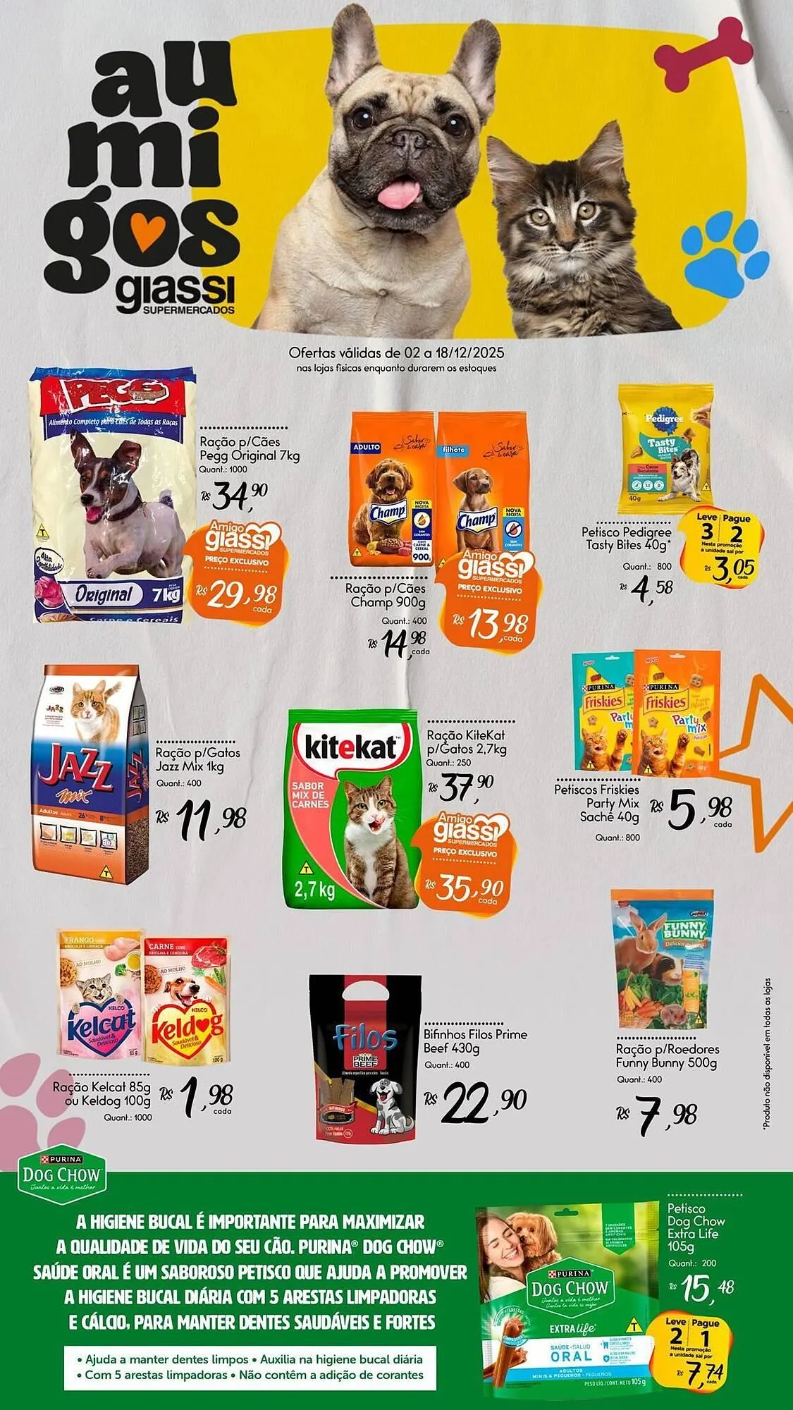 Encarte de Encarte Giassi Supermercados 2 de dezembro até 18 de dezembro 2025 - Pagina 1