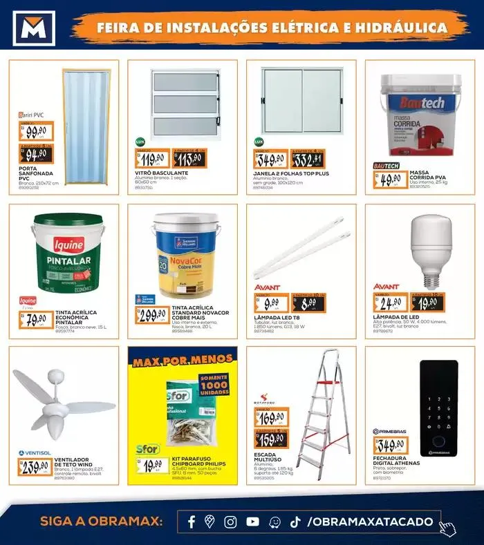 Encarte de Encarte Obramax 20 de fevereiro até 16 de março 2025 - Pagina 4