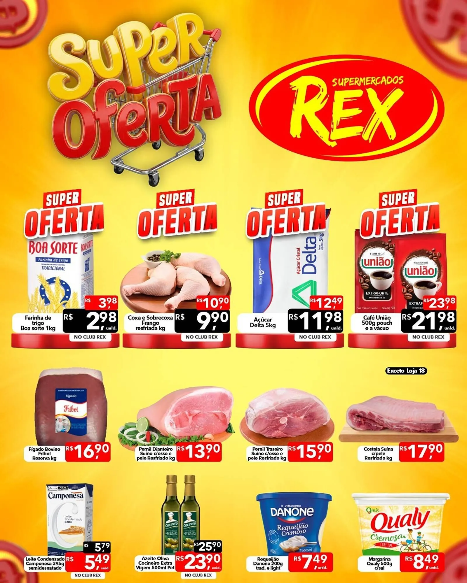 Encarte de Catálogo Supermercados Rex 28 de abril até 30 de abril 2026 - Pagina 1