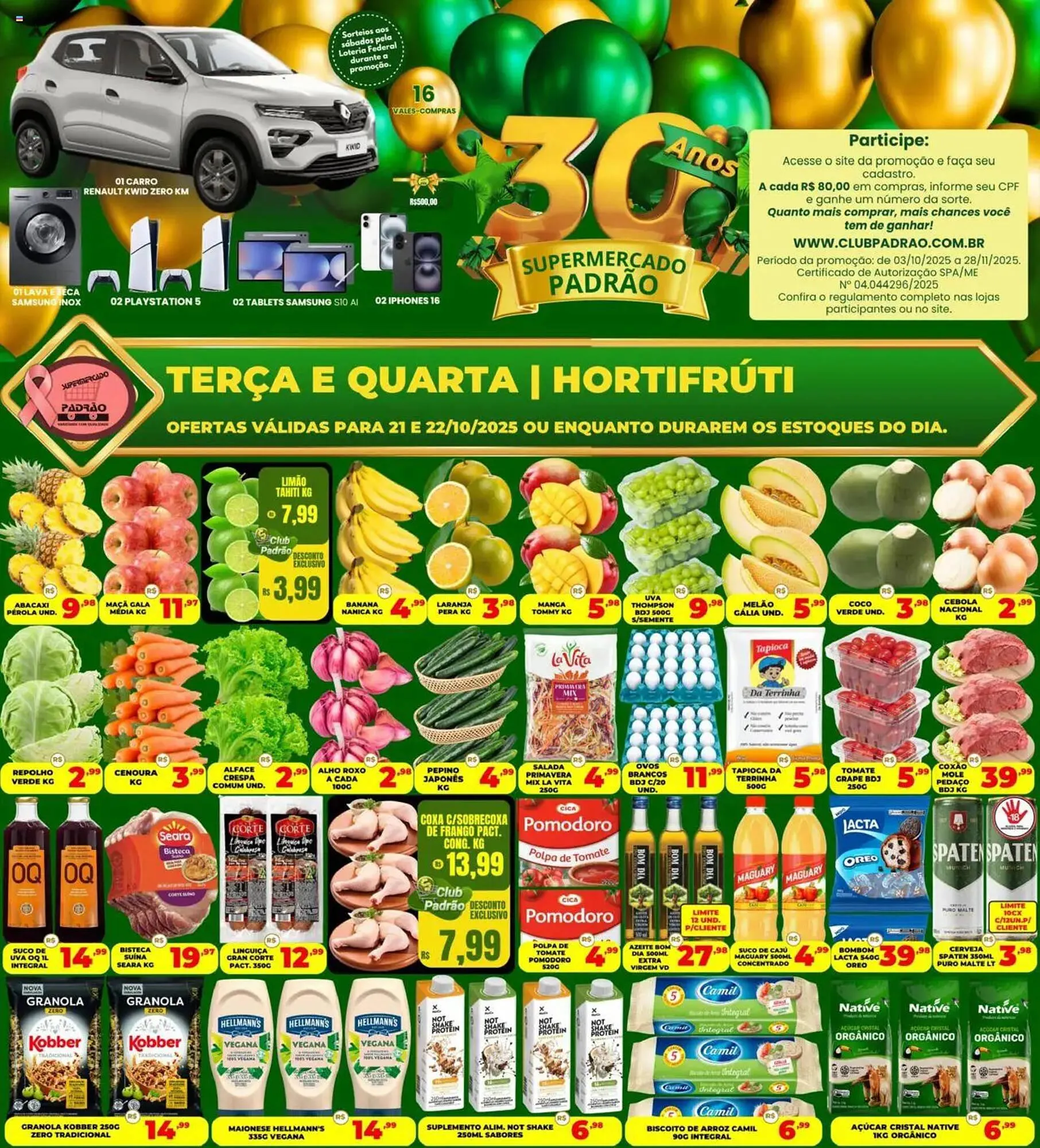 Folheto Supermercado Padrão - 1