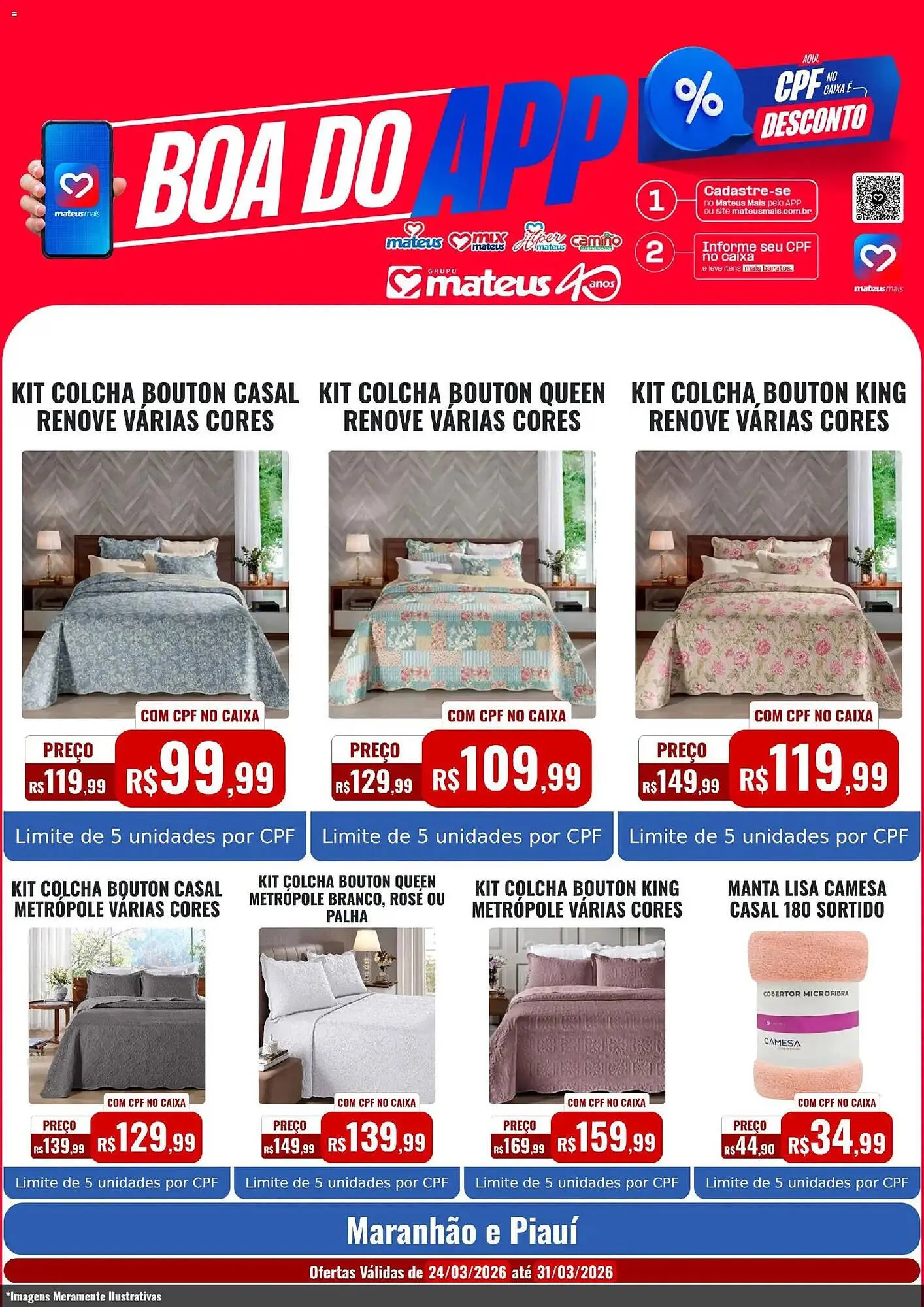 Encarte de Catálogo Supermercados Mateus 24 de março até 31 de março 2026 - Pagina 2