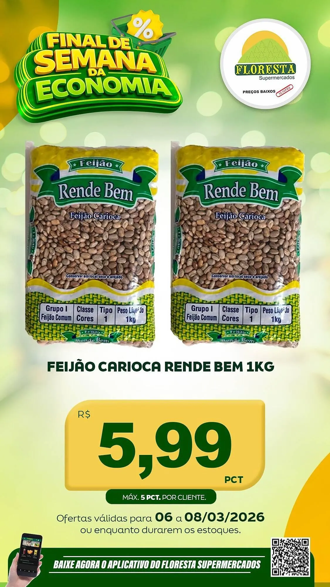 Encarte de Catálogo Floresta Supermercados 6 de março até 8 de março 2026 - Pagina 7