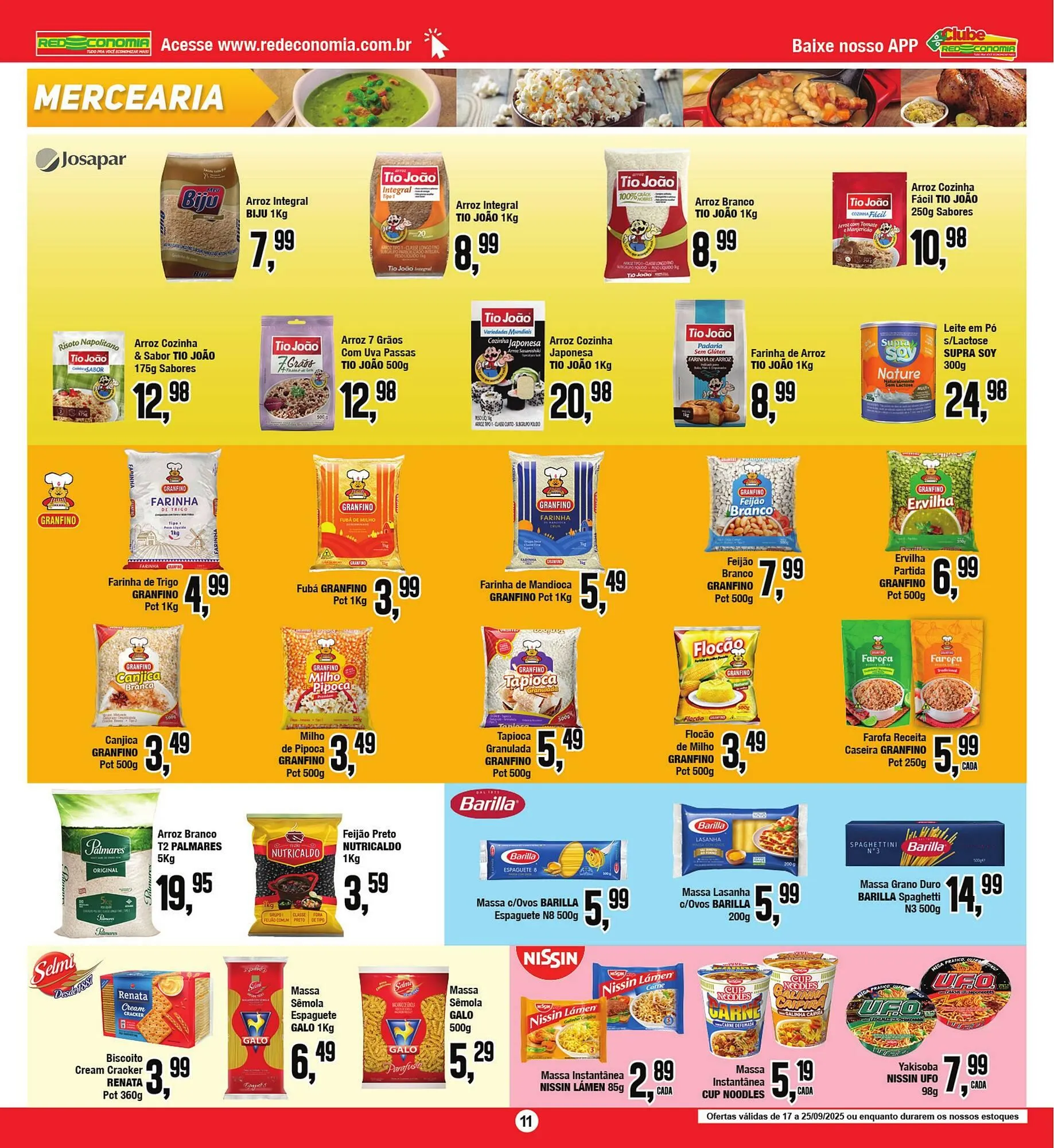 Encarte de Encarte Rede Economia 19 de setembro até 21 de setembro 2025 - Pagina 11