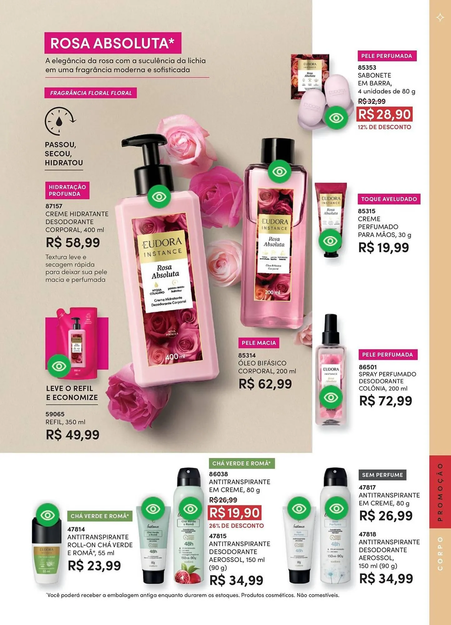 Encarte de Catálogo Eudora 27 de janeiro até 28 de fevereiro 2026 - Pagina 85