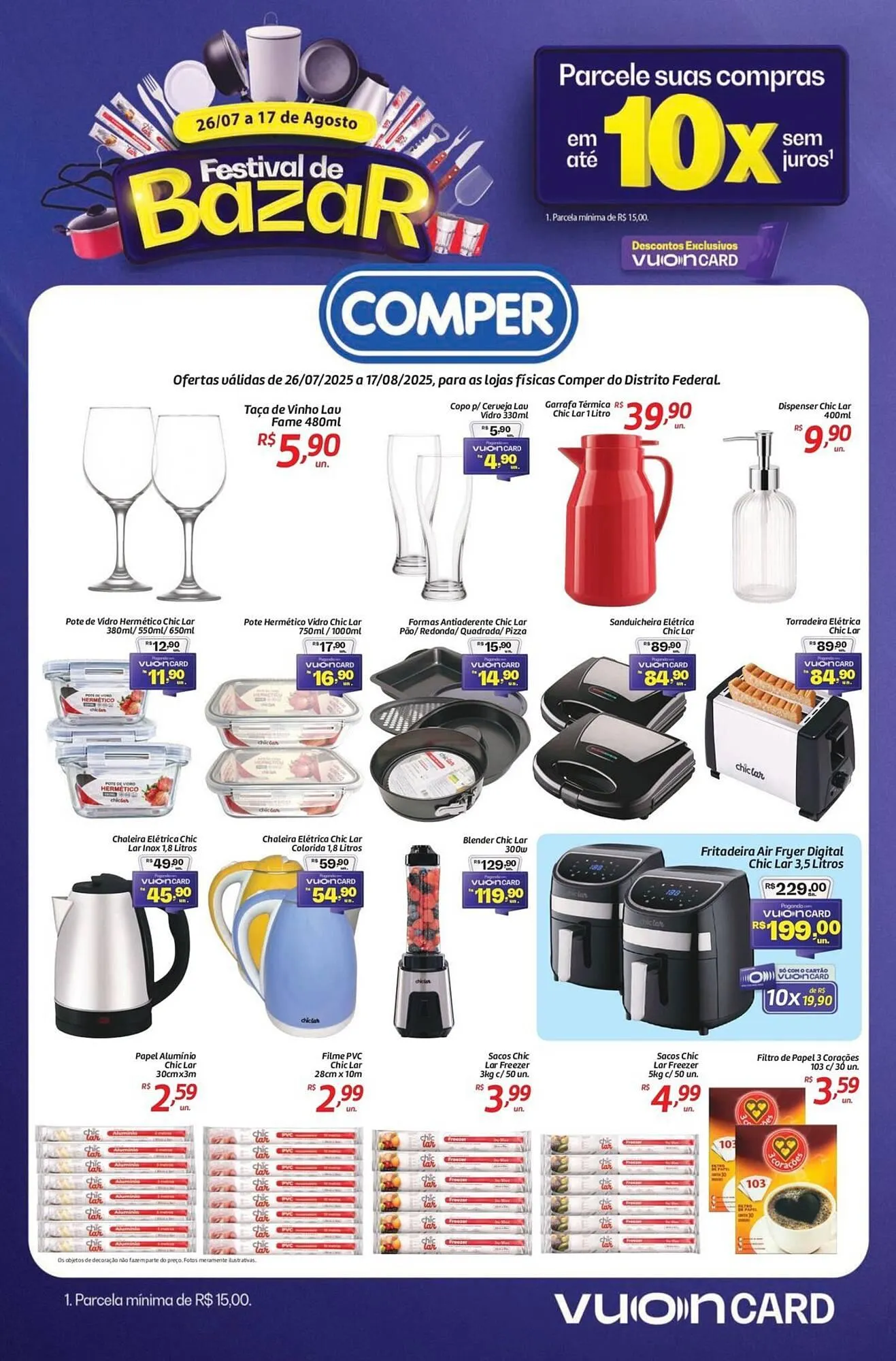 Encarte de Catálogo Comper 28 de julho até 17 de agosto 2025 - Pagina 1