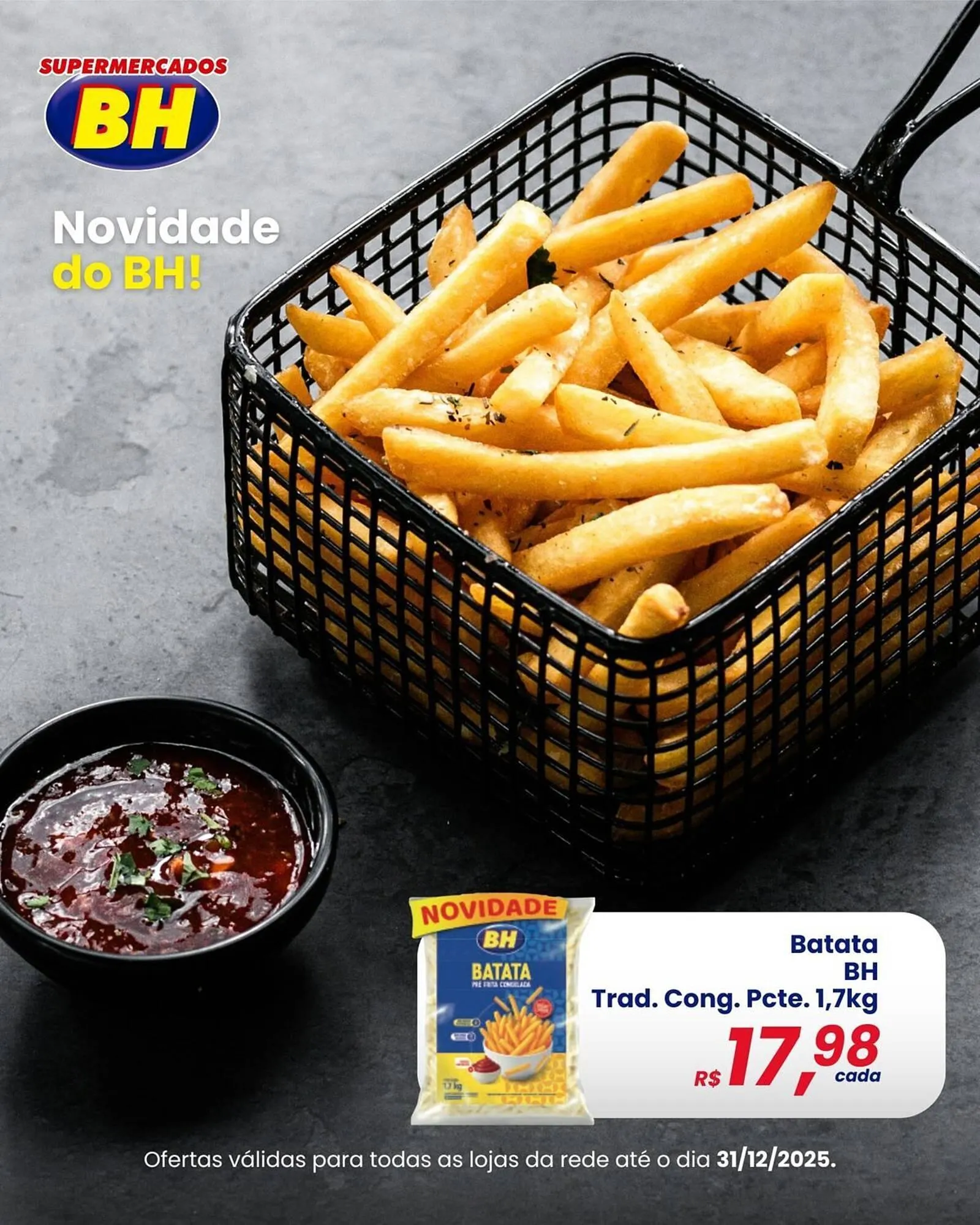 Encarte de Folheto Supermercados BH 18 de dezembro até 31 de dezembro 2025 - Pagina 1